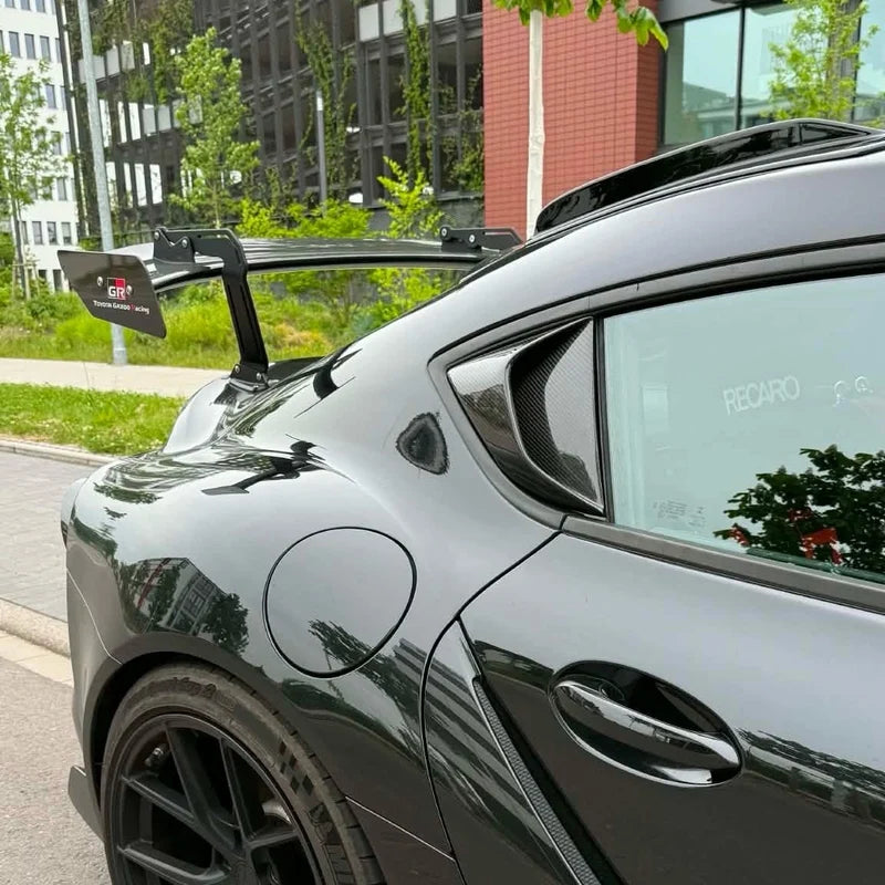 Carbon Fiber Side Window Cover Louver - Toyota Supra A90 A91 Mk5