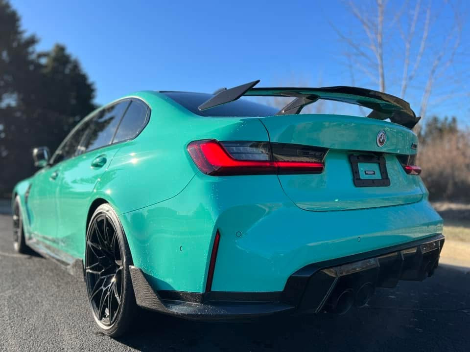 Carbon Rear MP Style Spoiler Trunk wing - BMW G80 M3 G82 M4 G20 G22 G30 F90