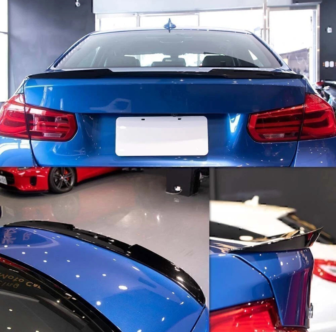 Gloss Black M4 style Spoiler - BMW F80 M3 & F30 3 Series