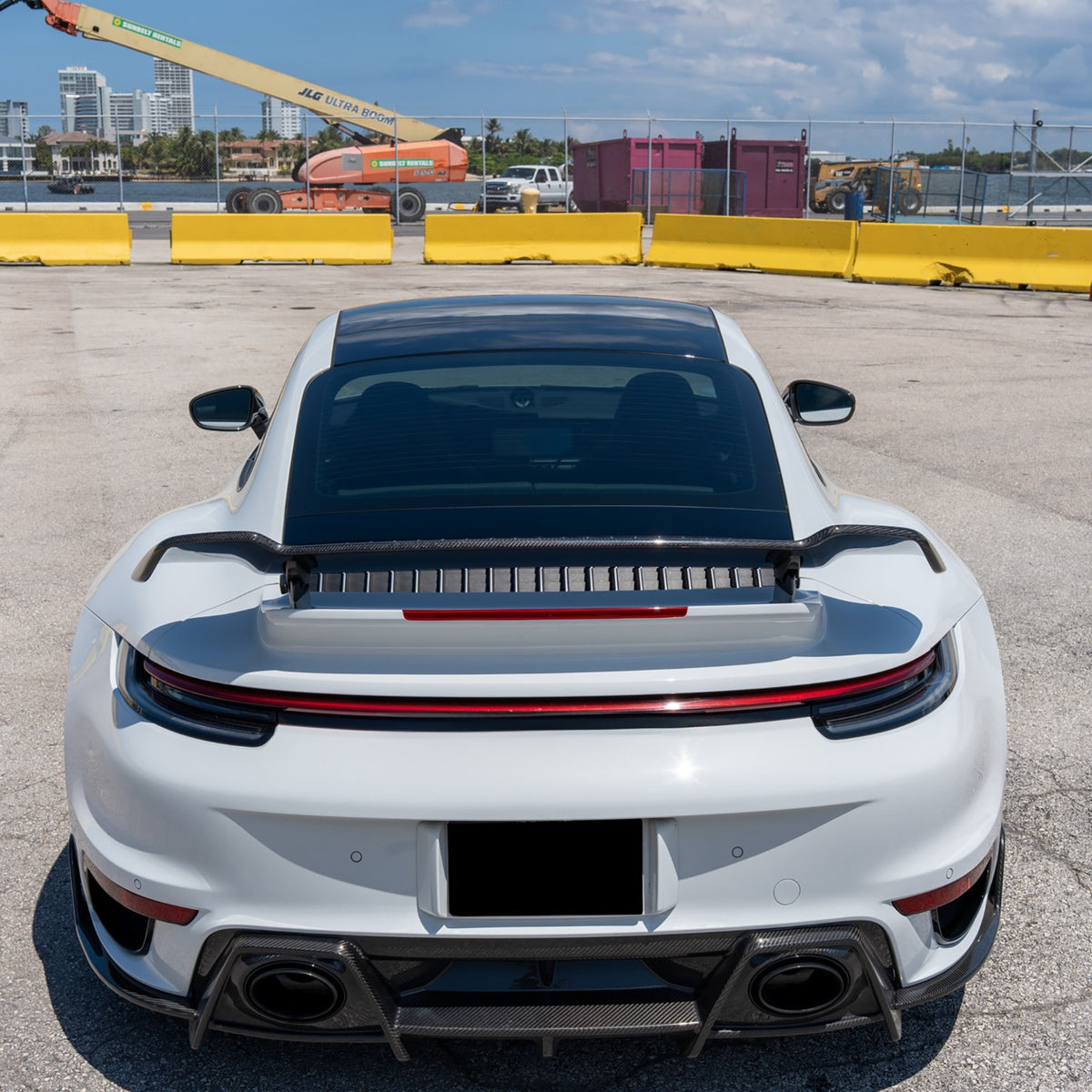 Prepreg Carbon Fiber Wing Spoiler - Porsche 911 992 Turbo S