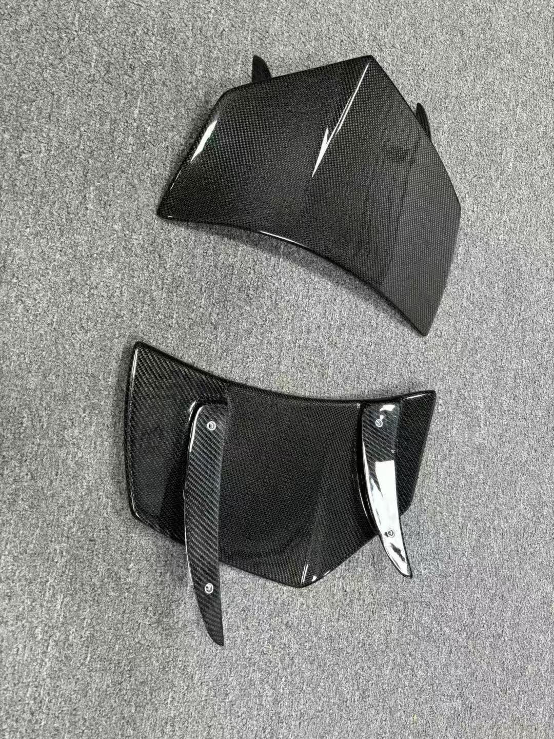 Carbon Fiber Rear Canards Flaps - Mclaren 720S