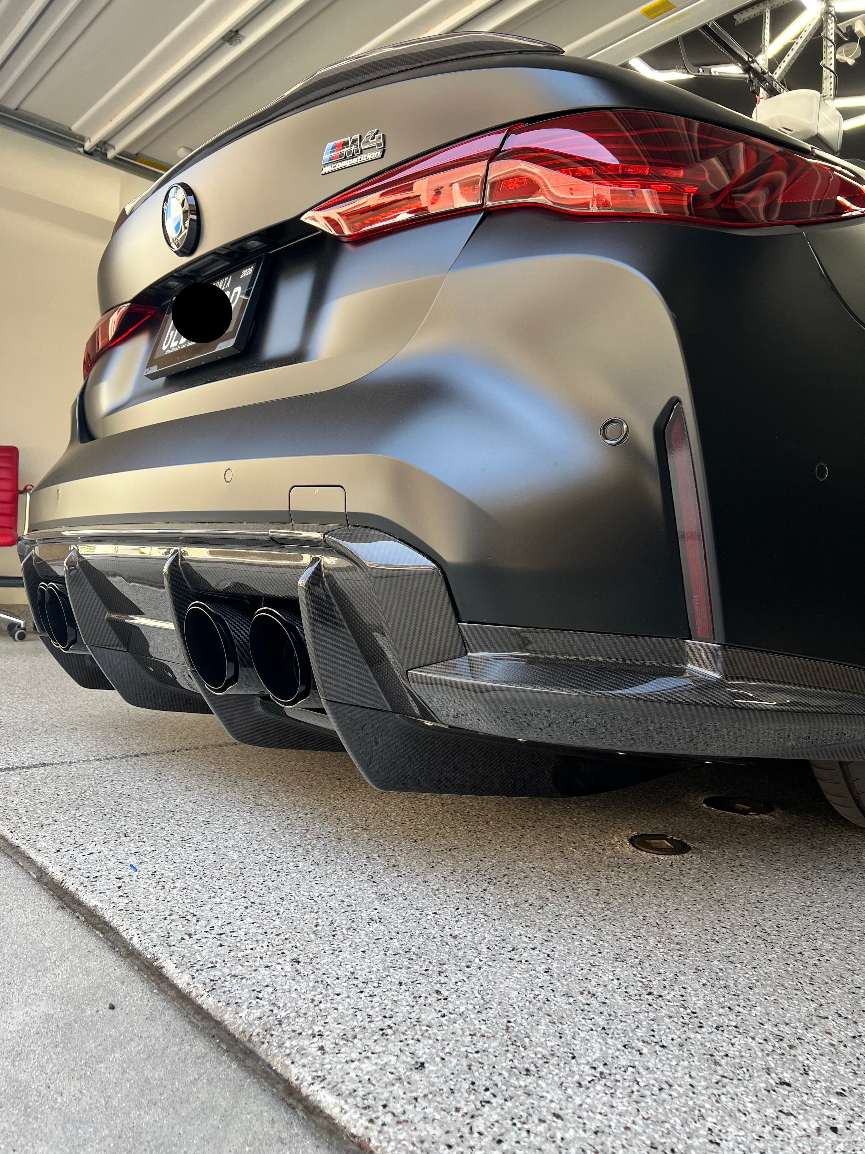 Carbon Fiber Rear Undertray Diffuser - BMW G80 M3 / G82 & G83 M4