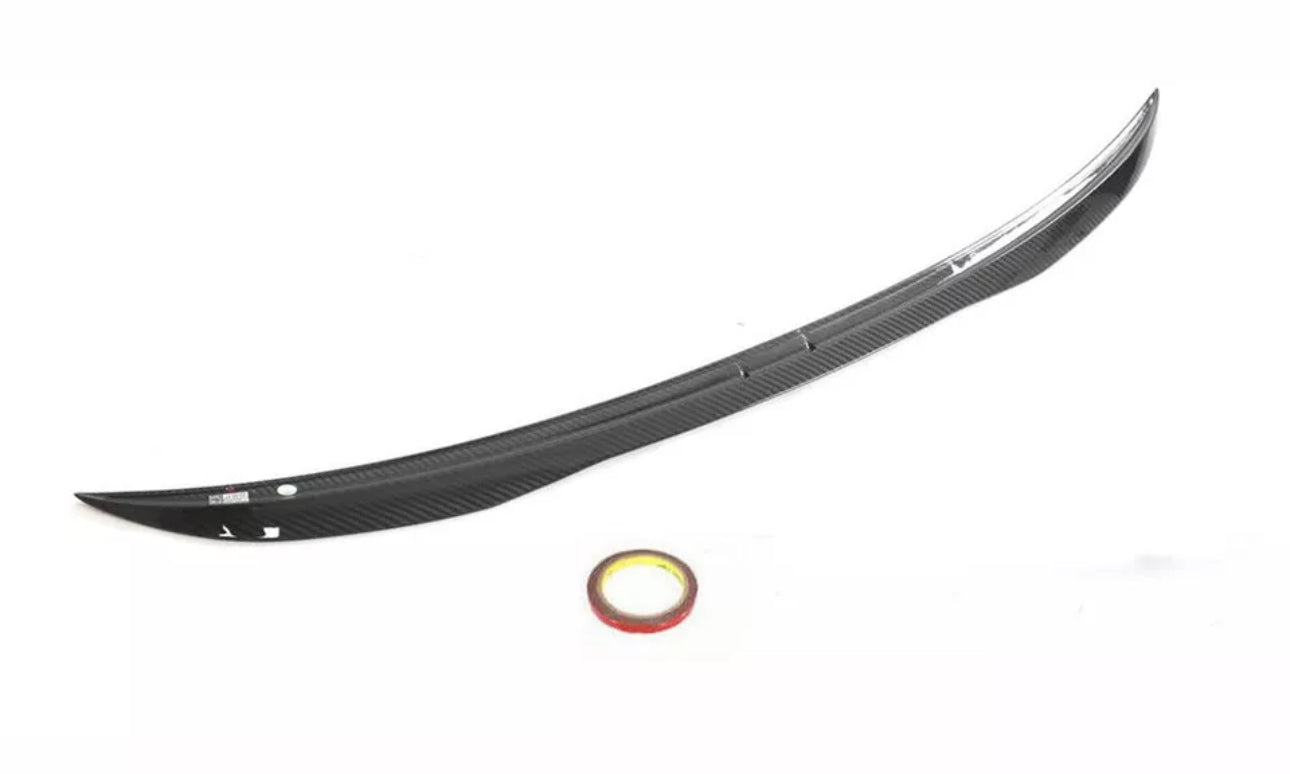 V STYLE CARBON FIBER TRUNK SPOILER  FOR 2021-2023 BMW G23 430i G83 M4 CONVERTIBLE