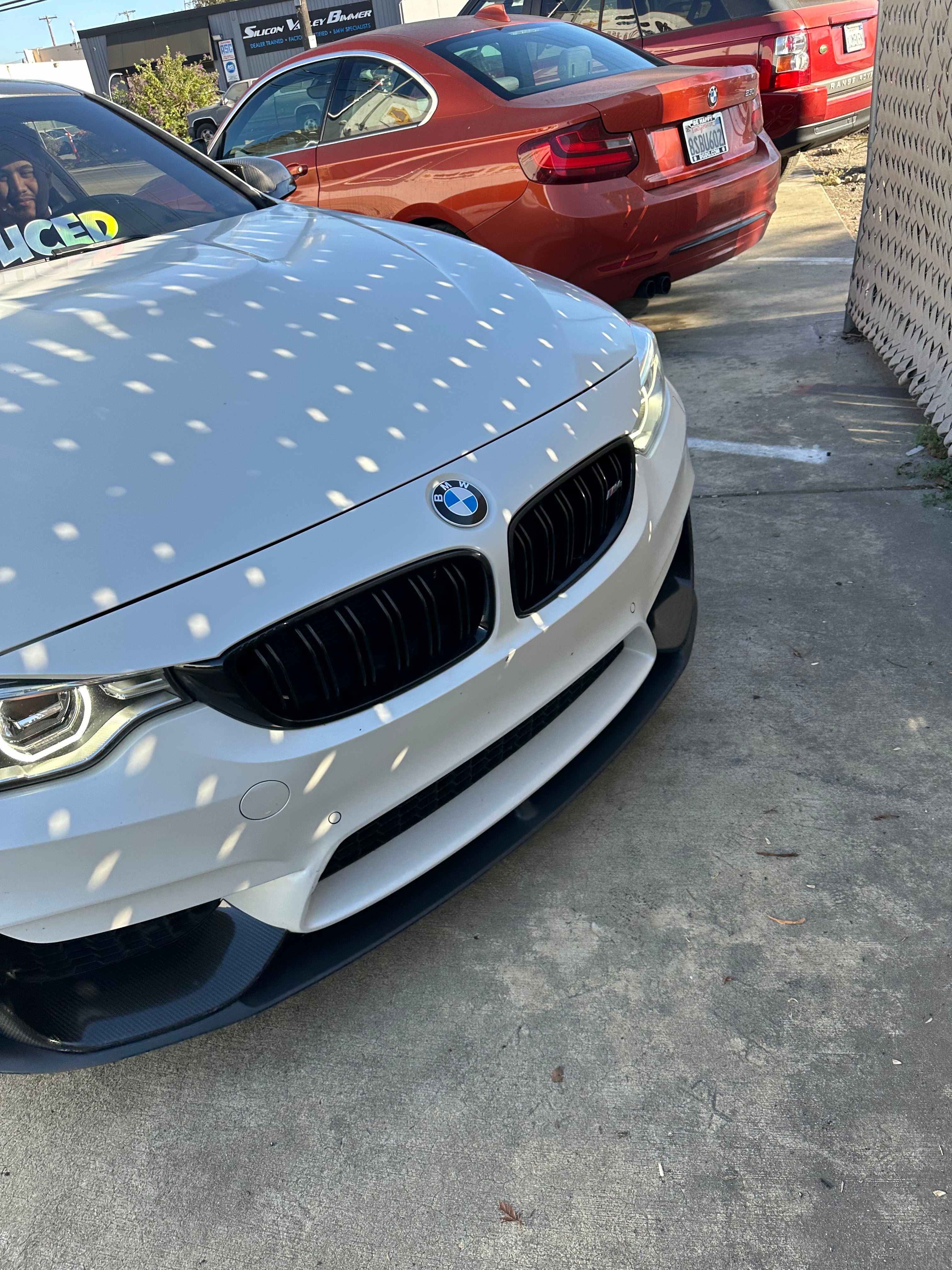 M Performance style Carbon Fiber Front Lip - BMW F80 M3 & F82 / F83 M4