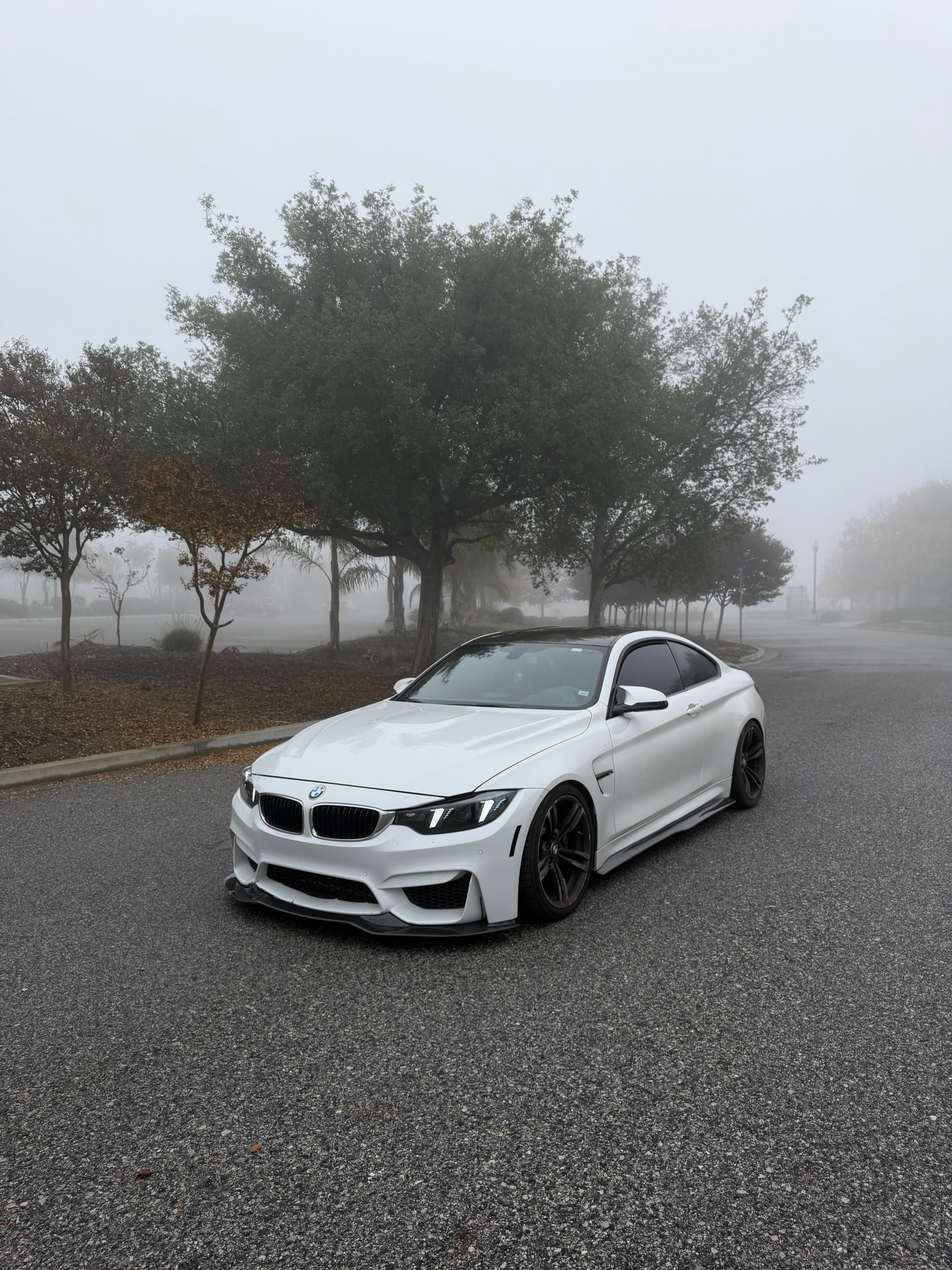 LED Switchable Yellow/White Snake Eye Style Headlights Replacement Set - BMW 4 Series F32 M3 F80 M4 F82 Headlights 2013-2019