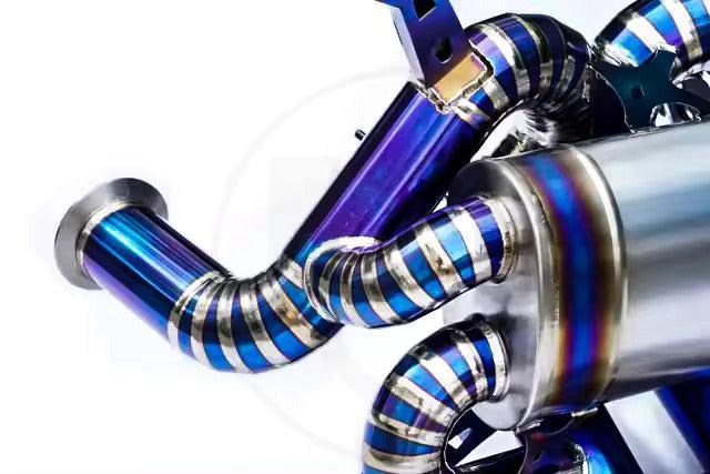 Titanium Performance Catback Exhaust System - Lamborghini Aventador S Roadster