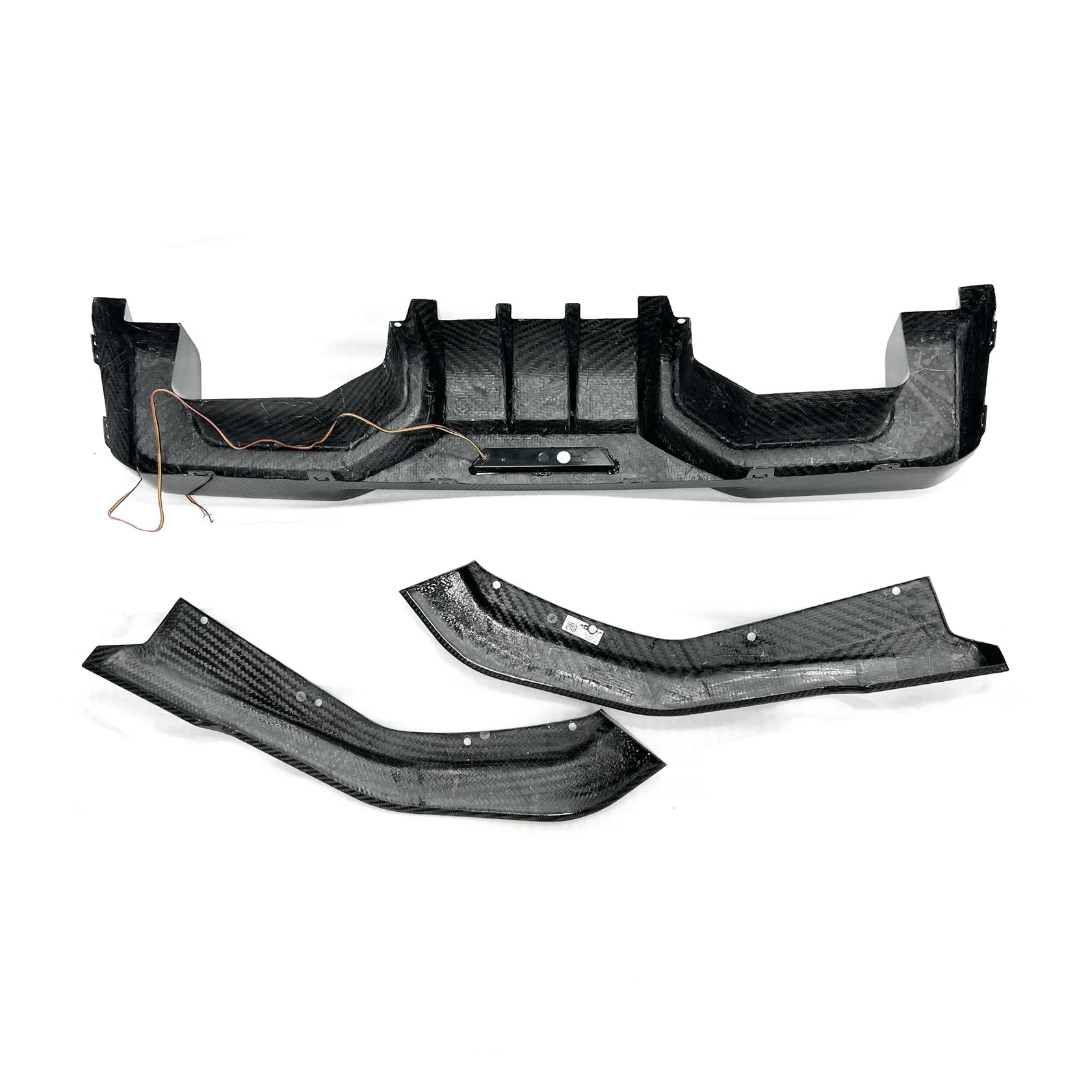 Carbon Fiber Diffuser w/ LED Light AD Style - BMW G80/G81/G82/G83 M3 M4