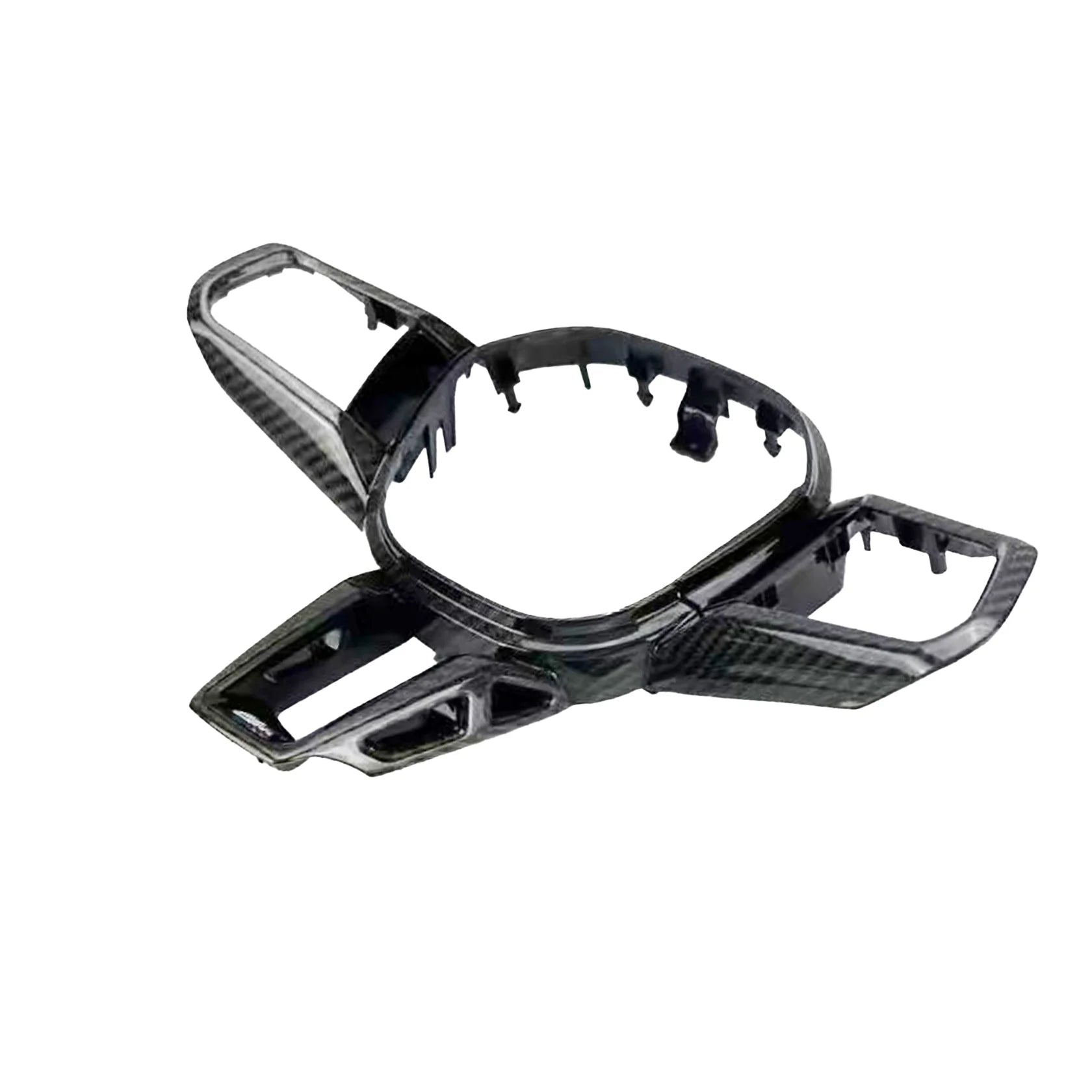 Carbon Fiber Steering Wheel Center Trim CS Style - BMW M5 G90 G99