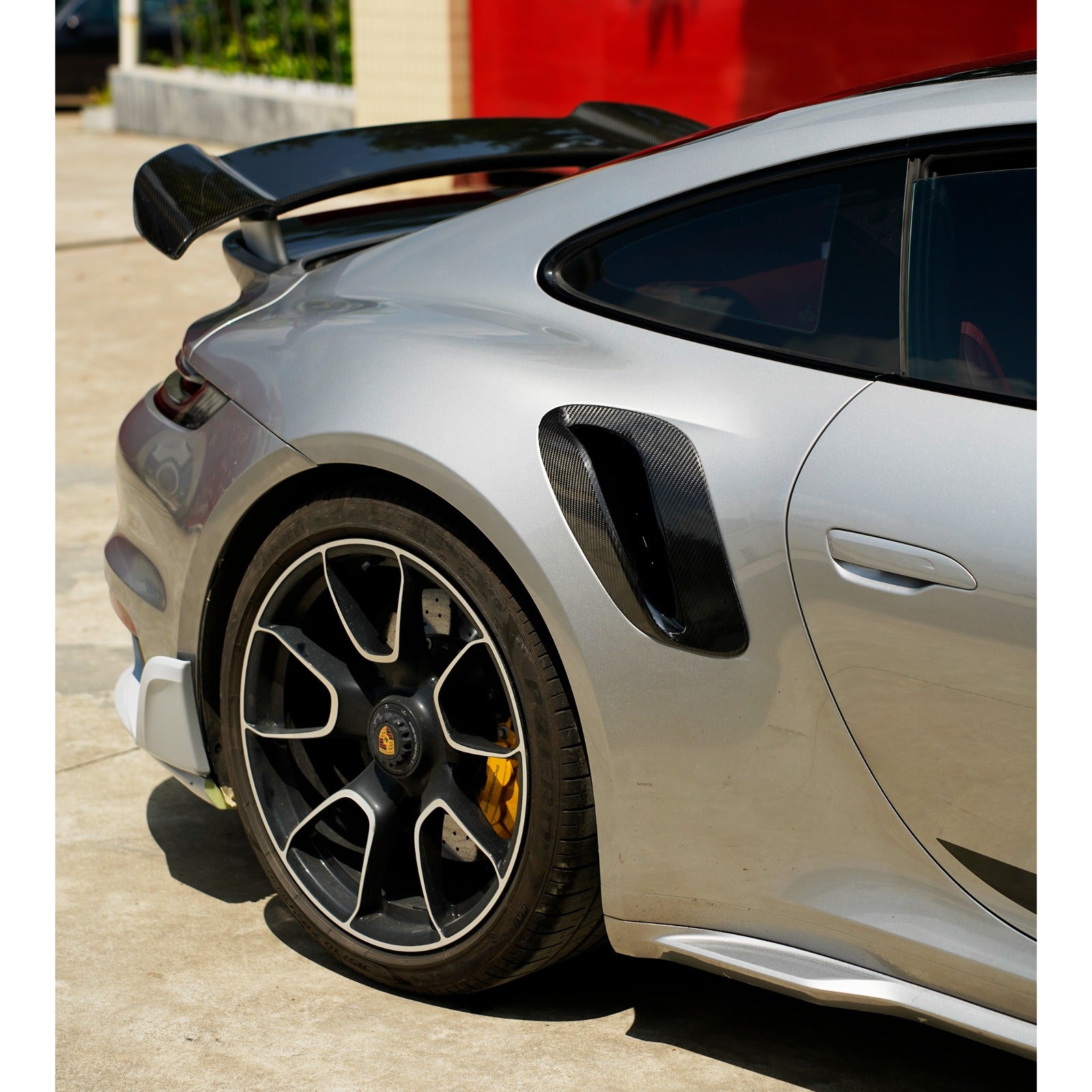Prepreg Carbon Fiber Wing Spoiler - Porsche 911 992 Turbo S
