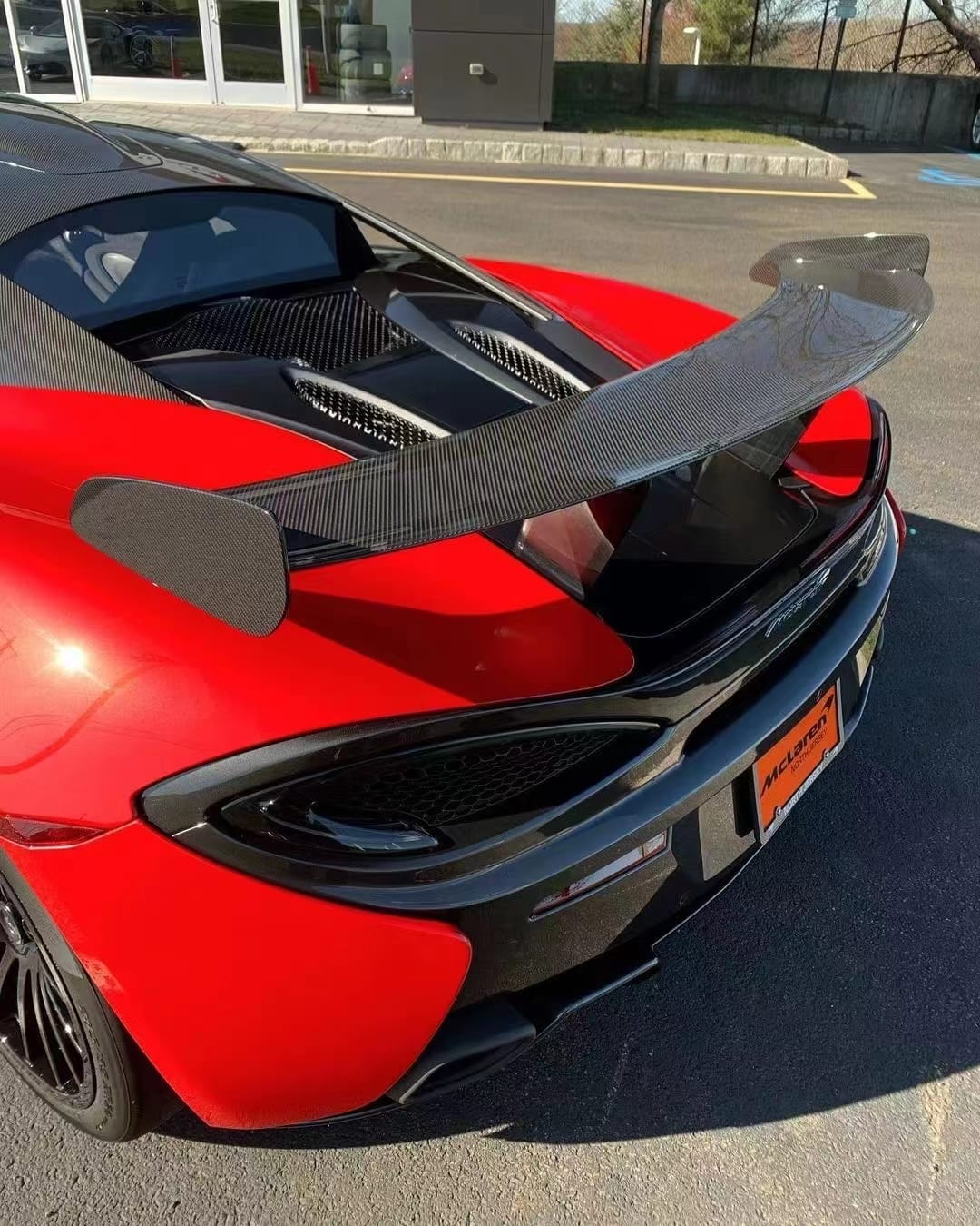 Carbon Fiber GT4 Wing - McLaren 570s