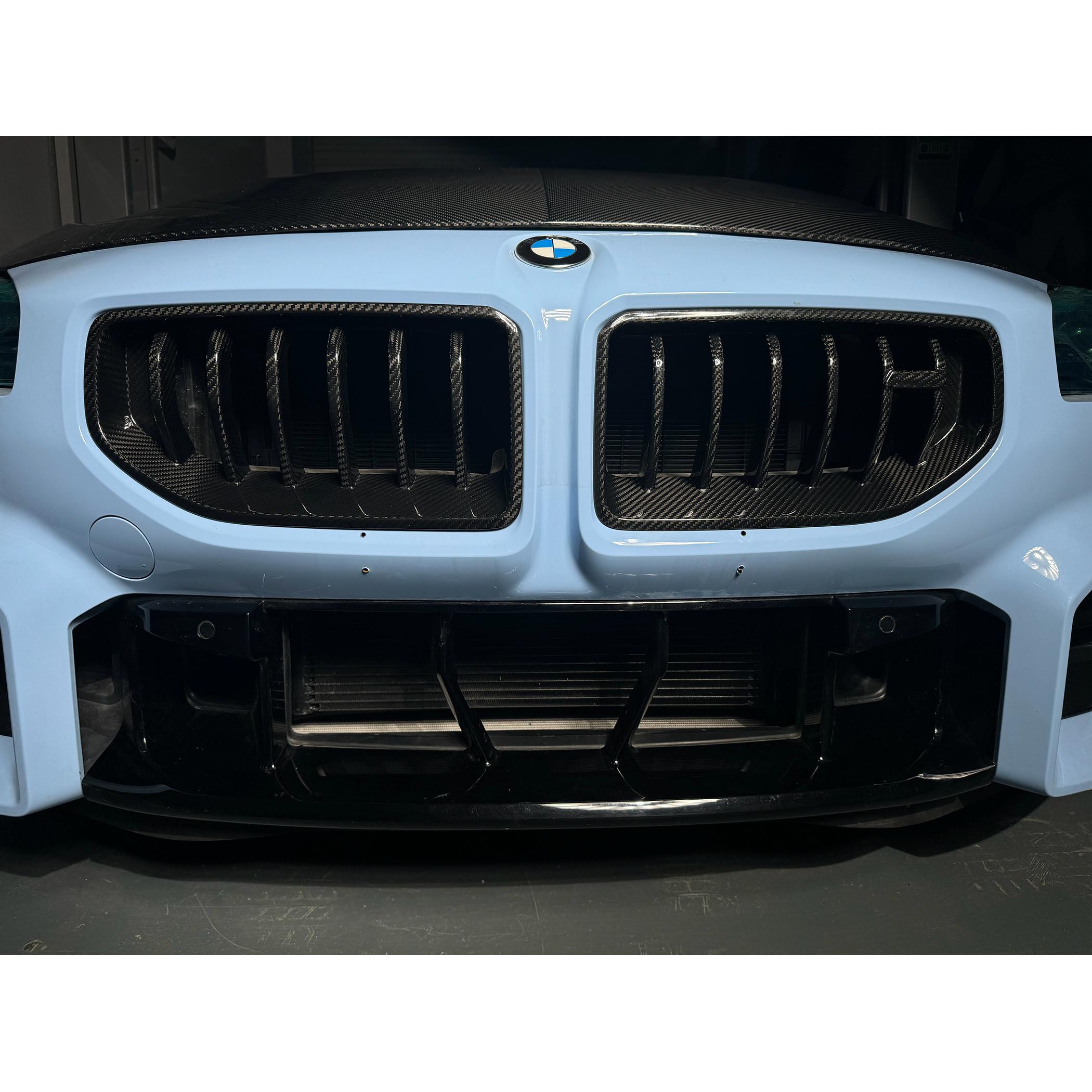 Prepreg Carbon Fiber AD Front Grille Replacement Set - BMW M2 G87