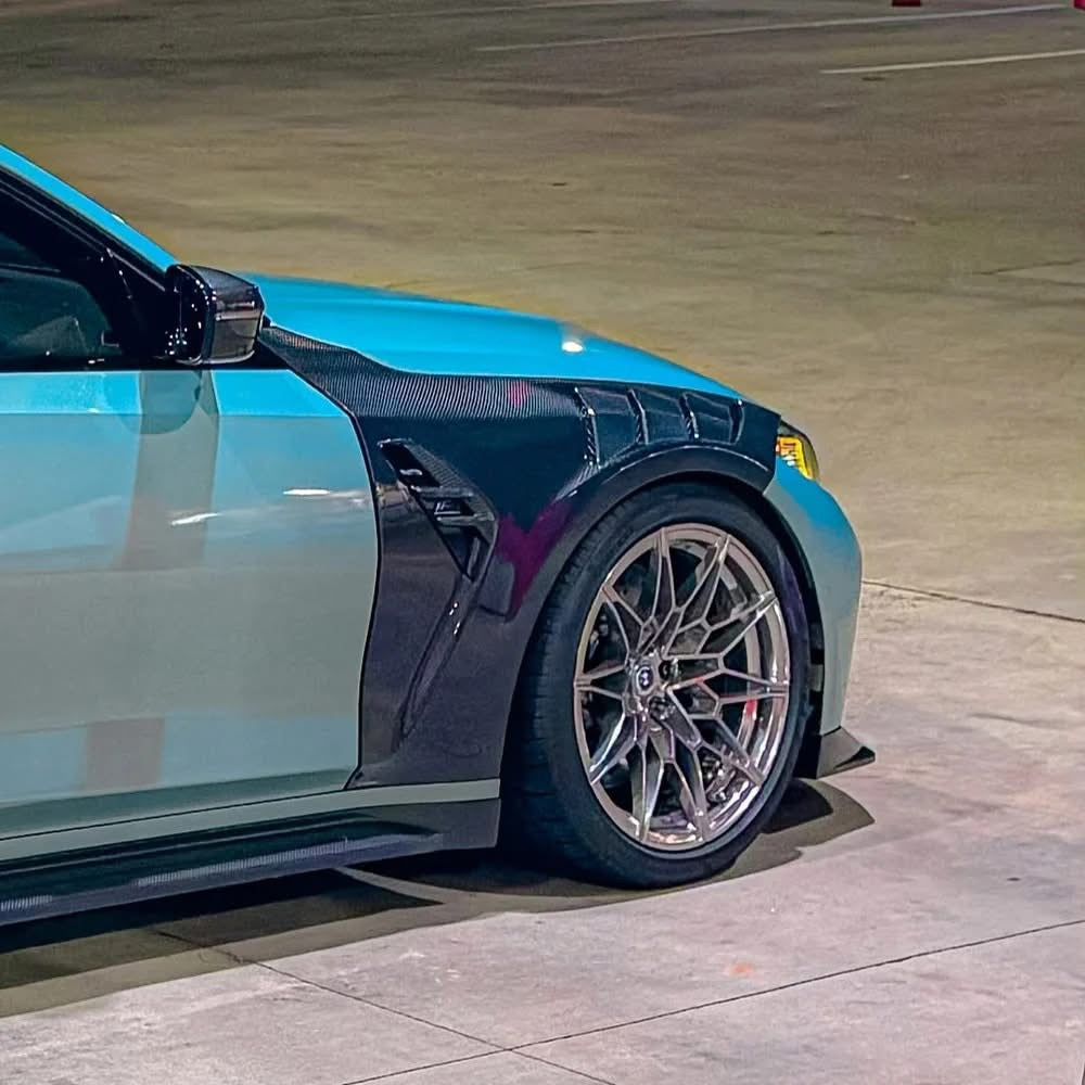 Carbon Fiber Front Vented Fenders - BMW G80 M3 & G82 / G83 M4
