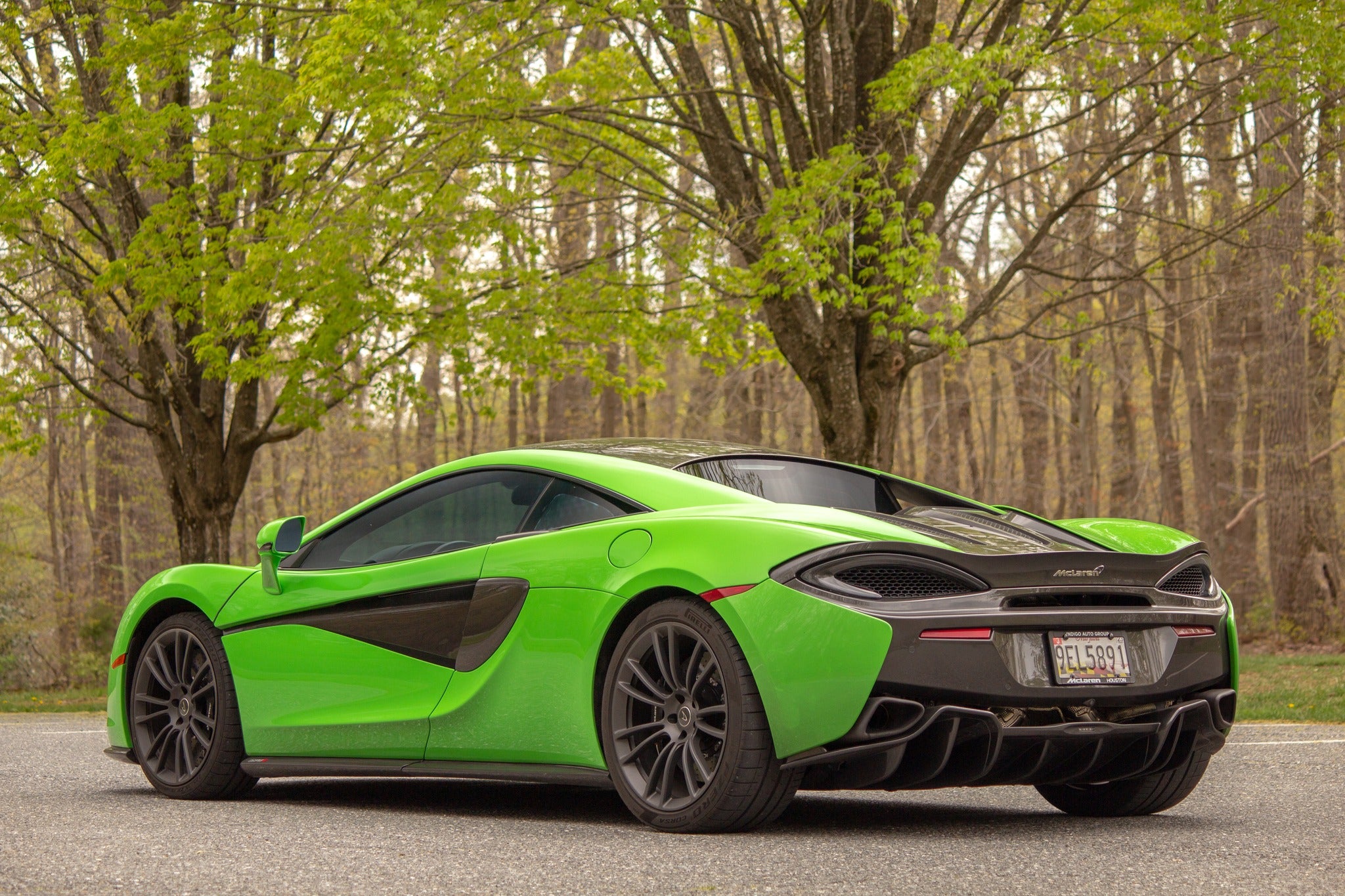 Carbon Fiber Side Skirts - McLaren 570s
