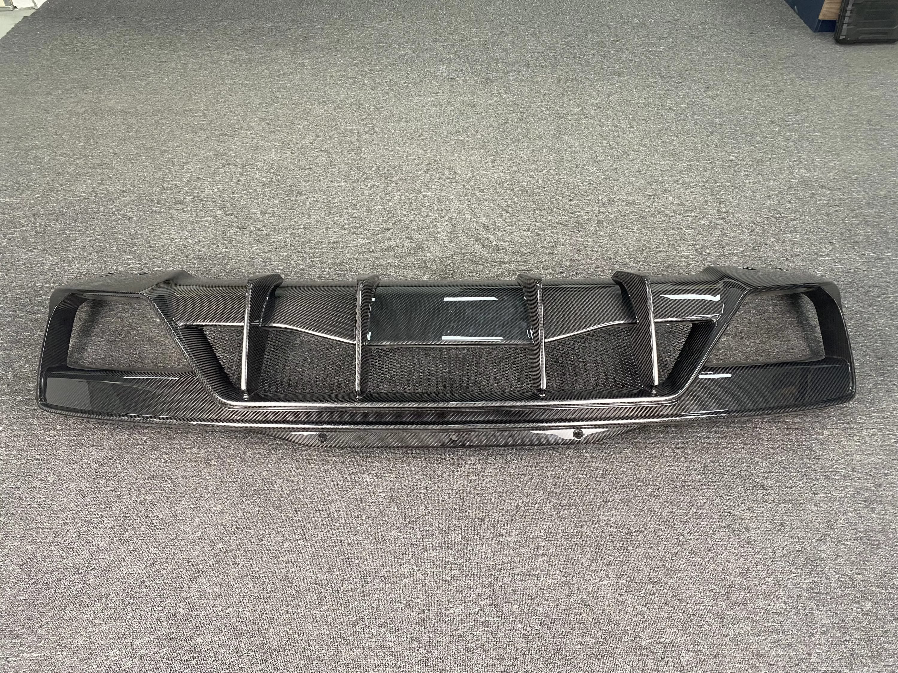 Carbon Fiber AD Rear Diffuser - Chevrolet Corvette C8
