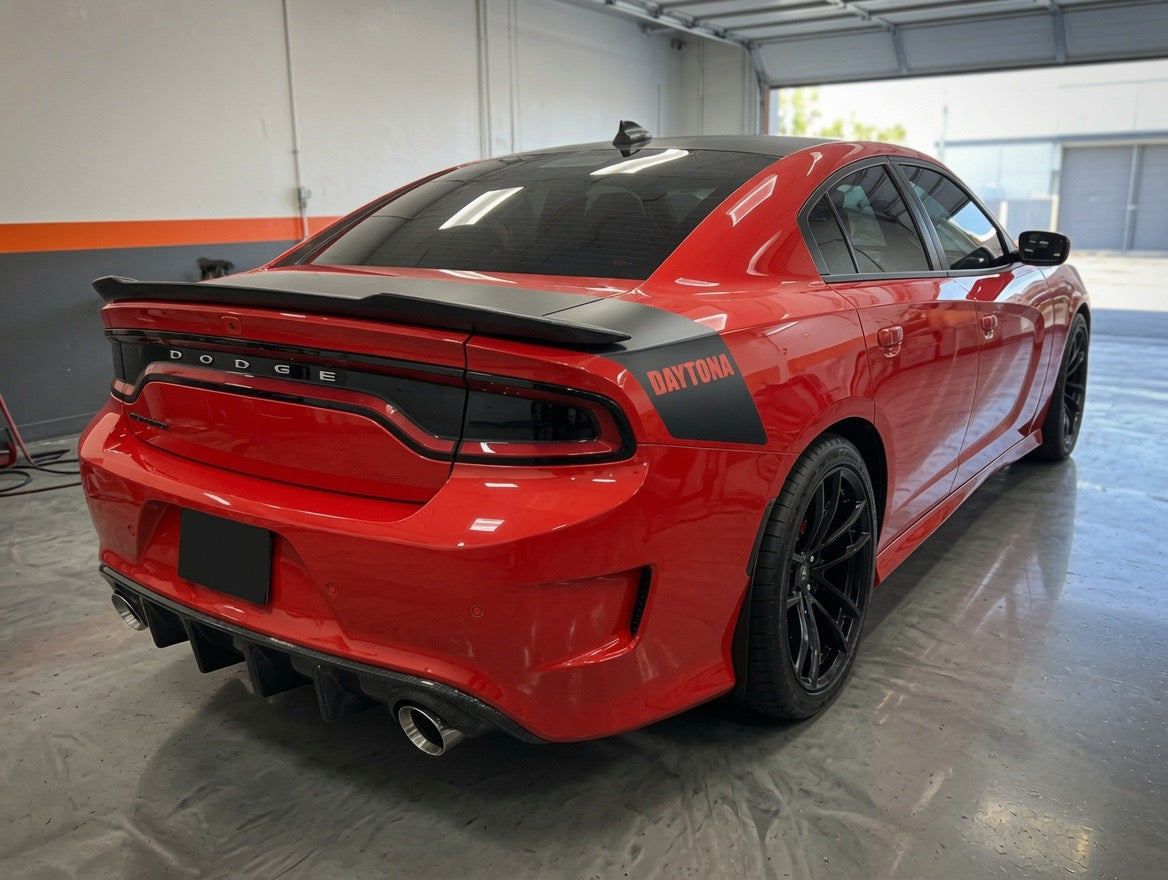 Carbon Fiber Rear Diffuser - Dodge Charger 2015-2023