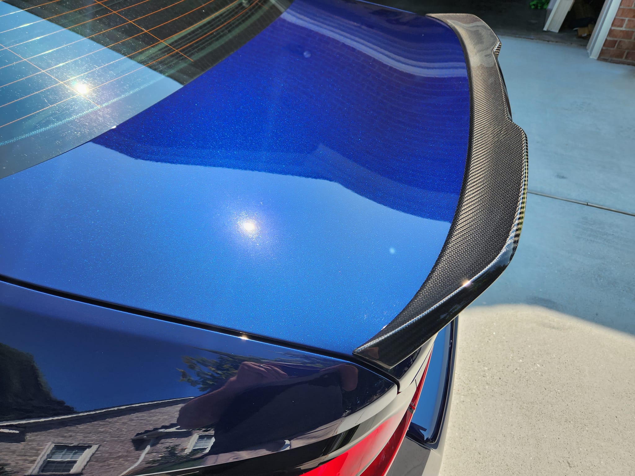 CS style Carbon Fiber Trunk Spoiler - BMW F90 M5 & G30 5 Series