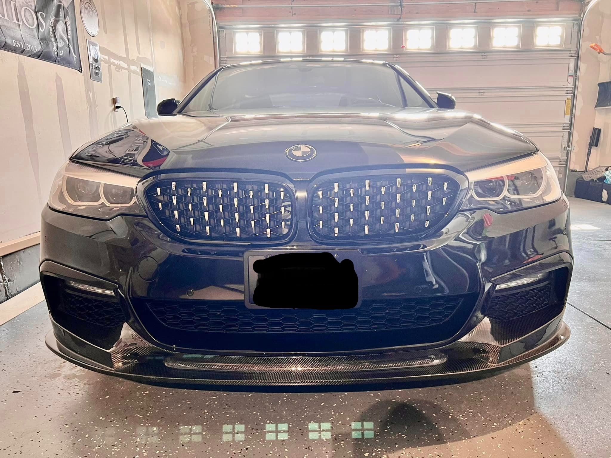 DTM Style Carbon Fiber Front Lip - BMW G30