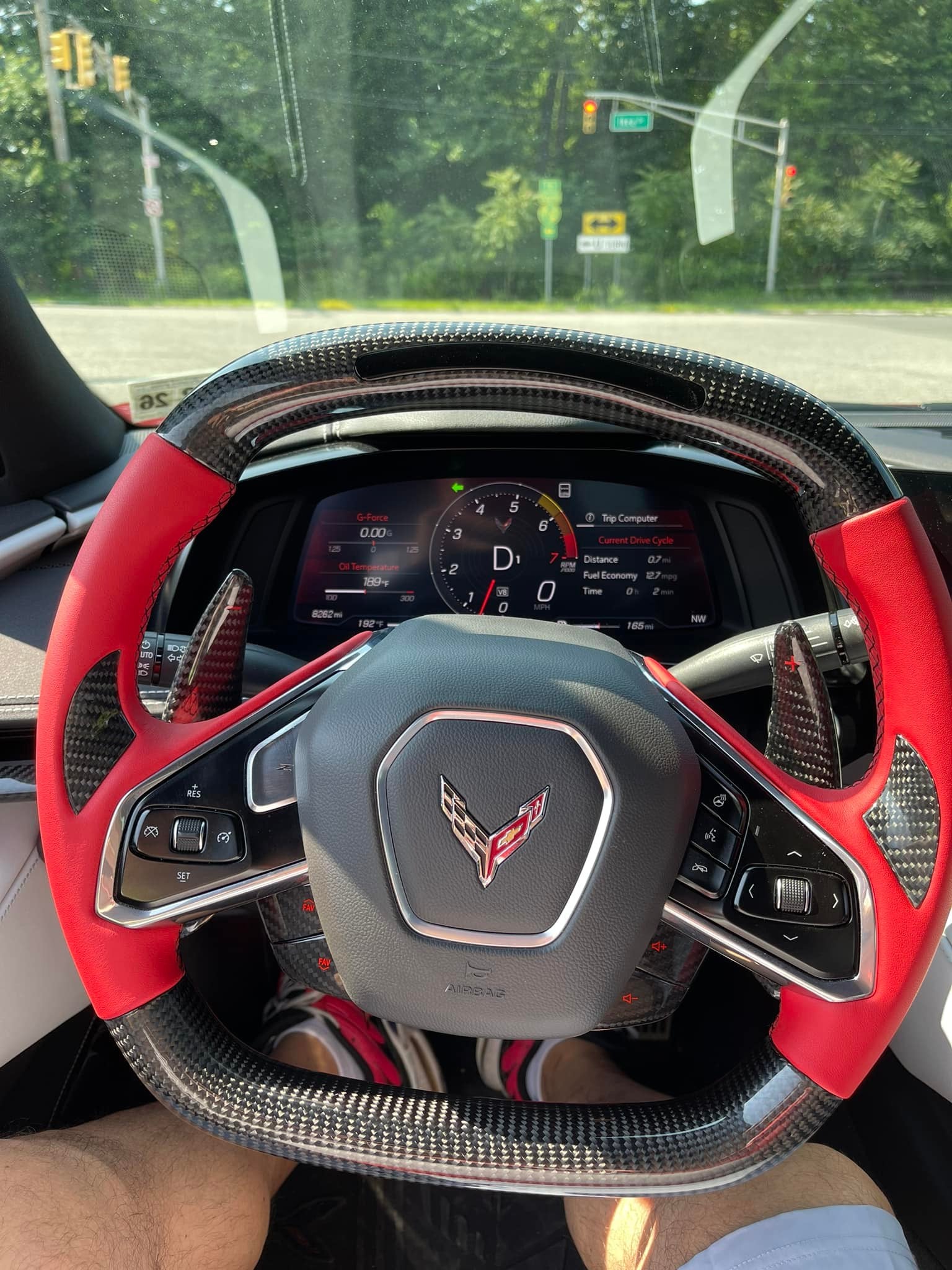 Full Custom Steering Wheel - Corvette C8