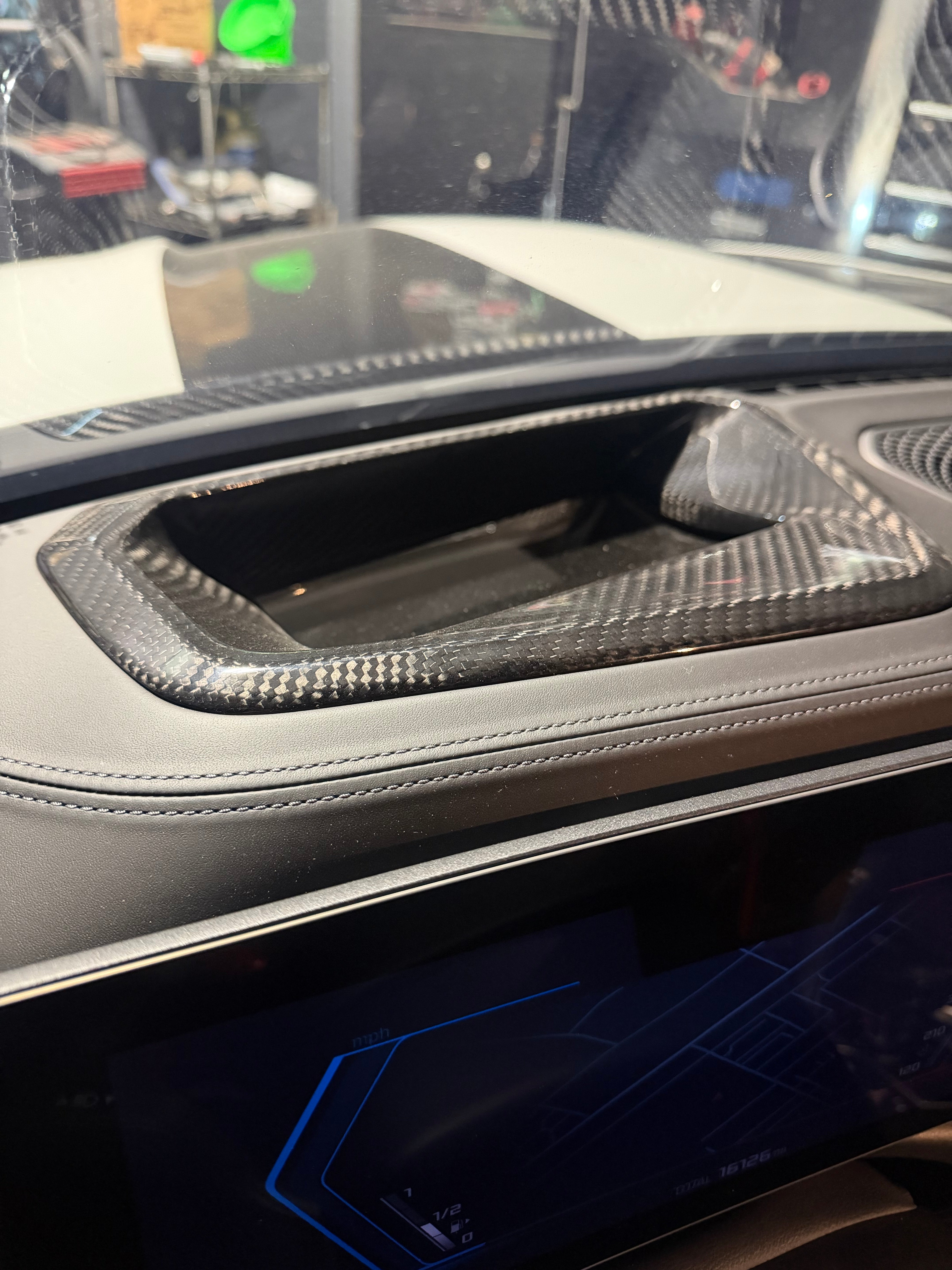 Carbon Fiber HUD Cover Trim - BMW G80 M3 & G82 M4 G20 3 Series