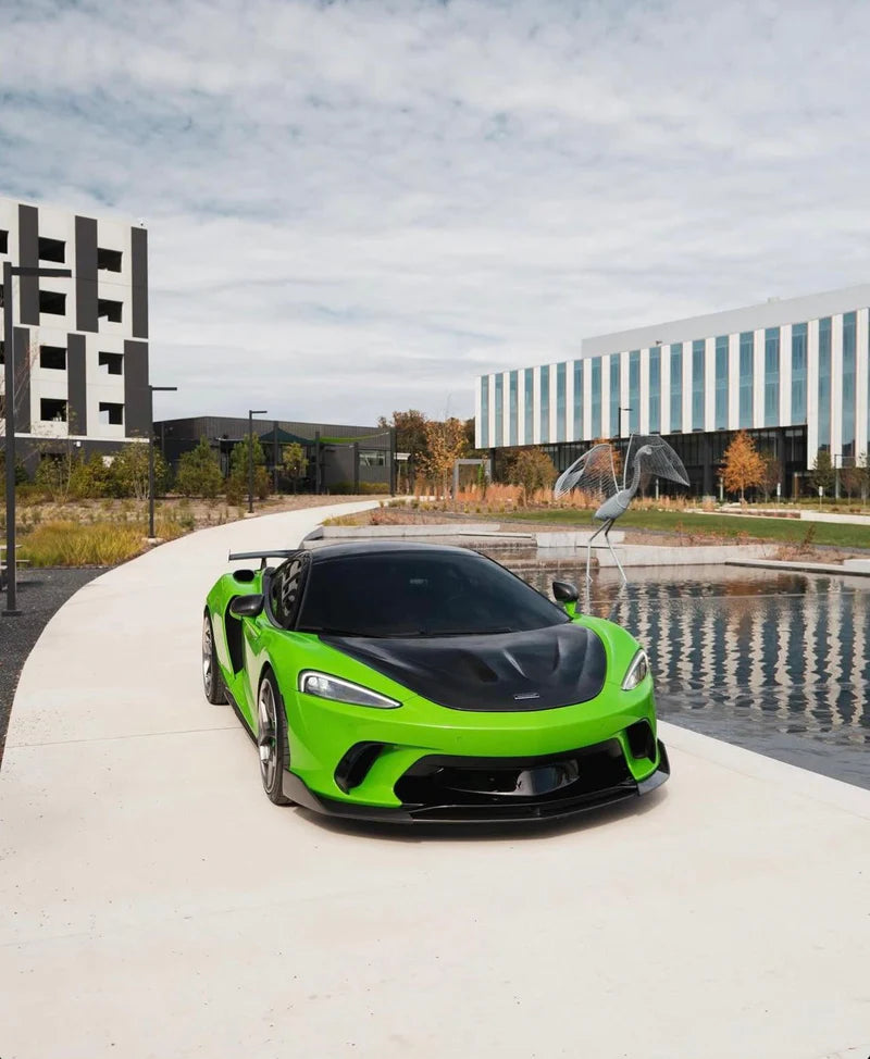 W-Style Carbon Fiber Front Lip - McLaren GT