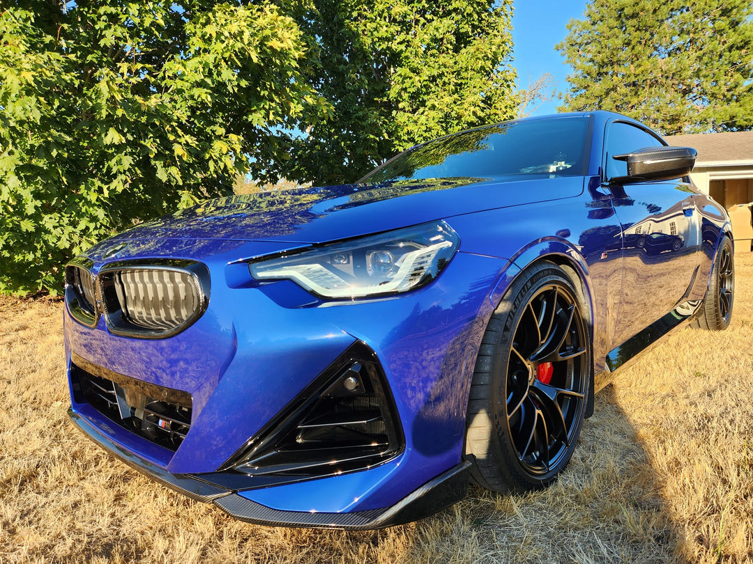 M Style Carbon Fiber Mirror Cap Set - BMW G42 2 Series