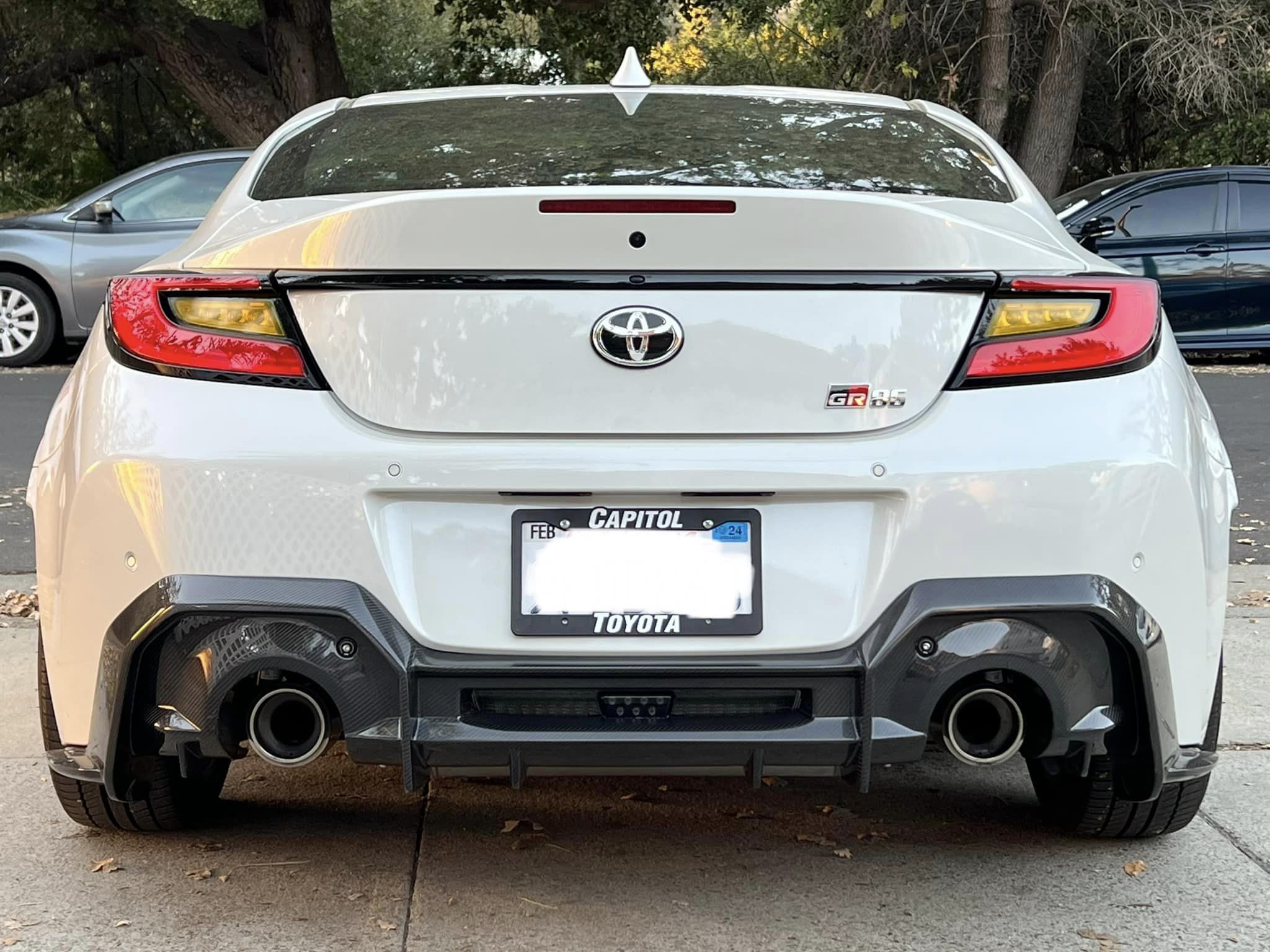 AD Style Carbon Fiber Rear Diffuser - Toyota GR86 – The Carbon Industries