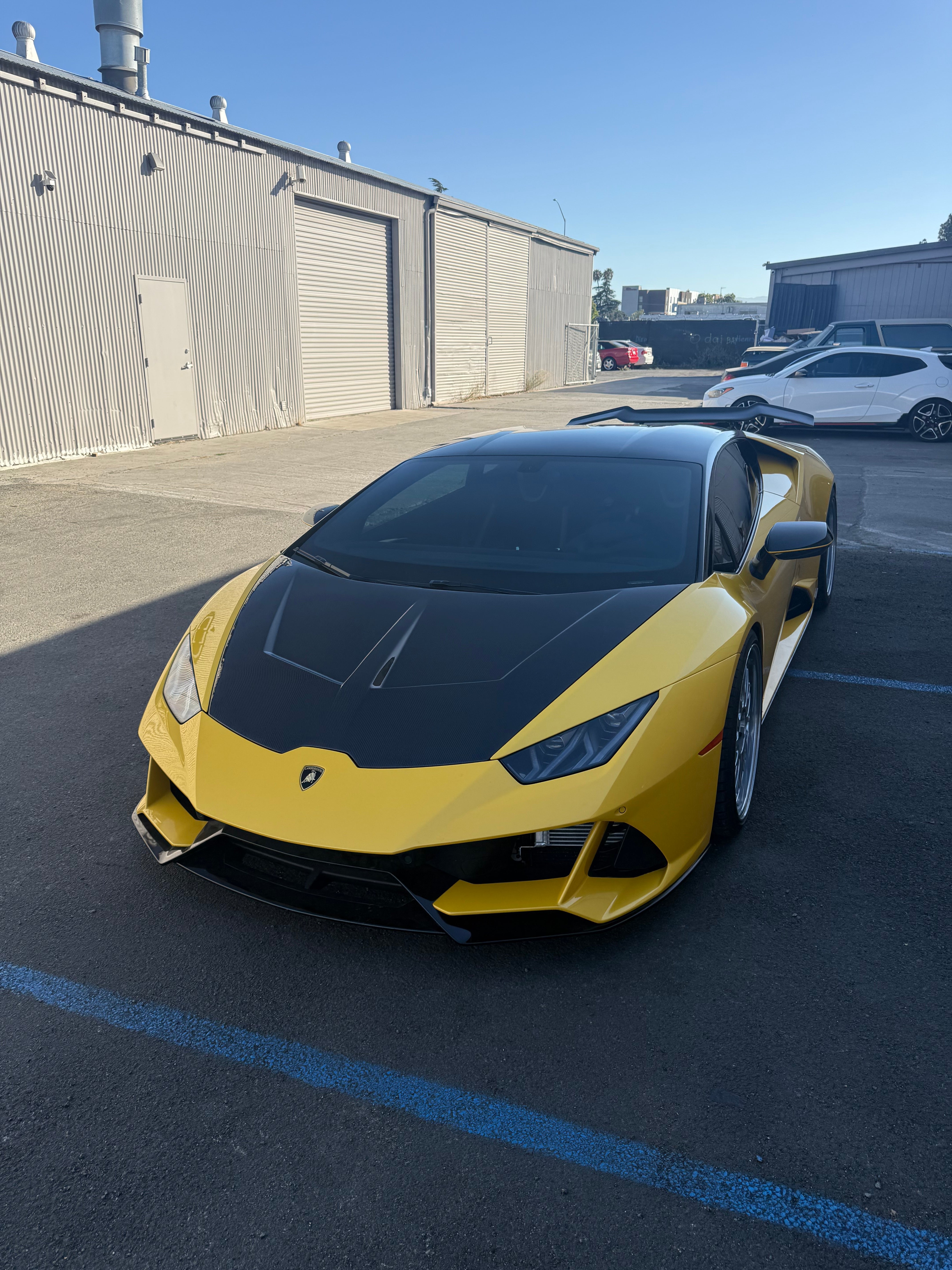 1016 Style Prepreg Carbon FIber Hood - Lamborghini Huracan / Tecnica