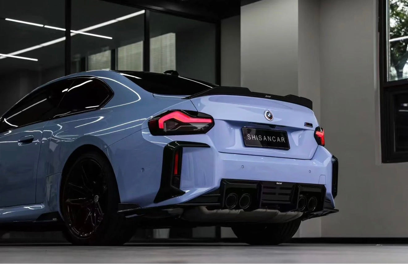 Carbon fiber KB rear trunk Spoiler V2 - BMW G87 M2