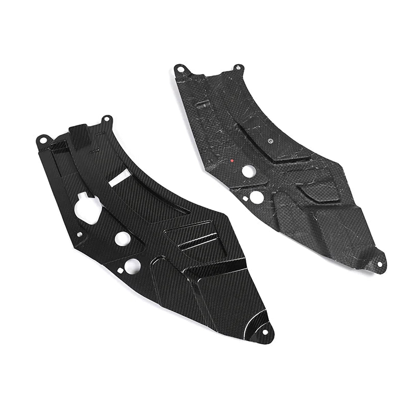 Carbon Fiber Engine Bay Headlight Cover Trim Set V1 - BMW M2 G87