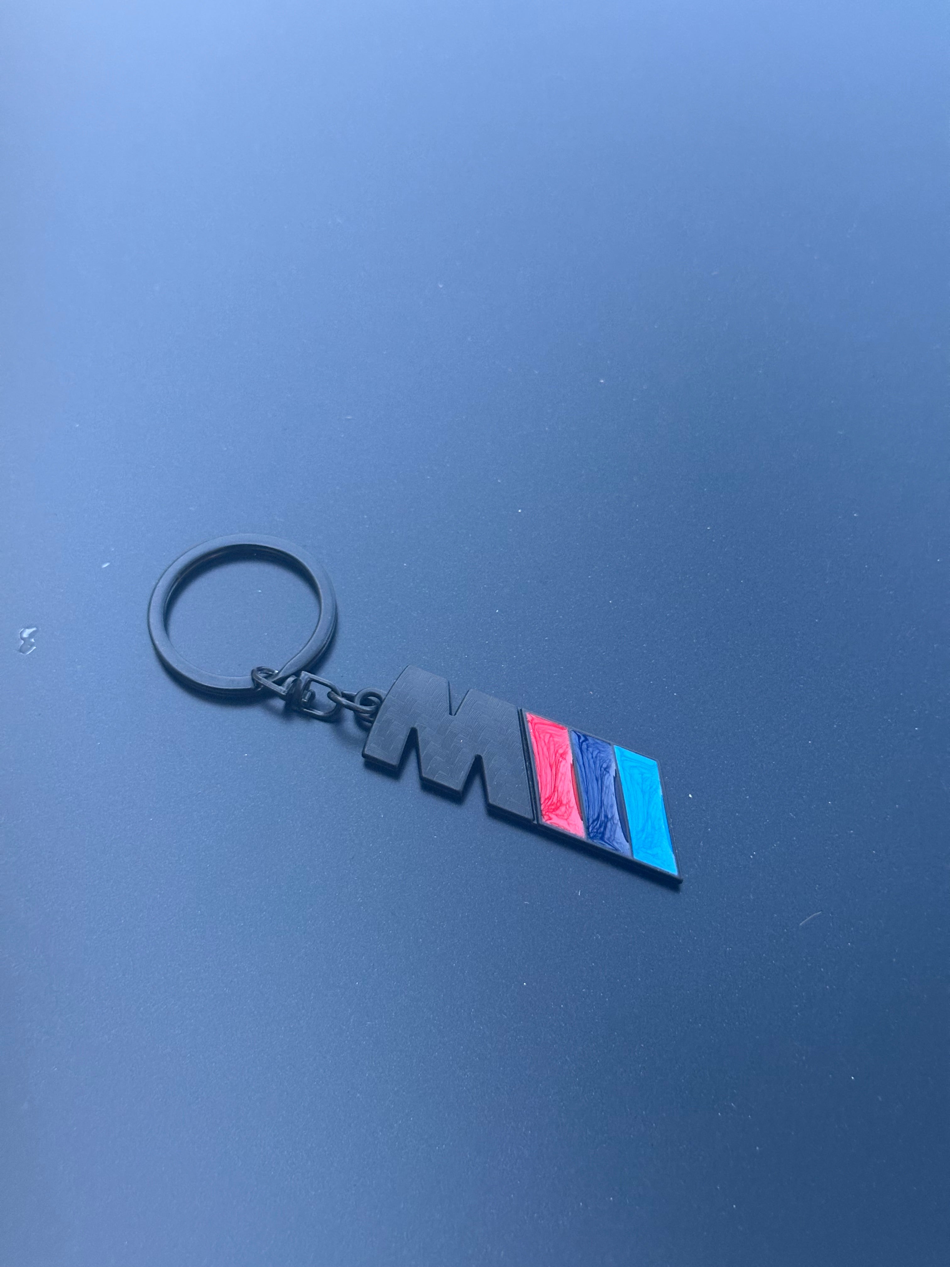 BMW M Emblem KeyChain KeyRing
