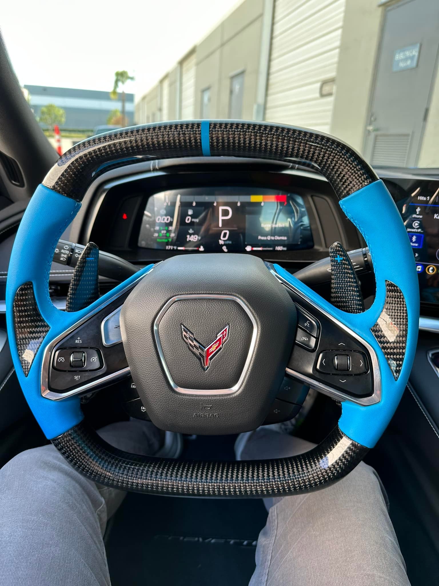 Full Custom Steering Wheel - Corvette C8