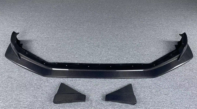 Carbon fiber T style front lip - Nissan R35 GTR 2024+