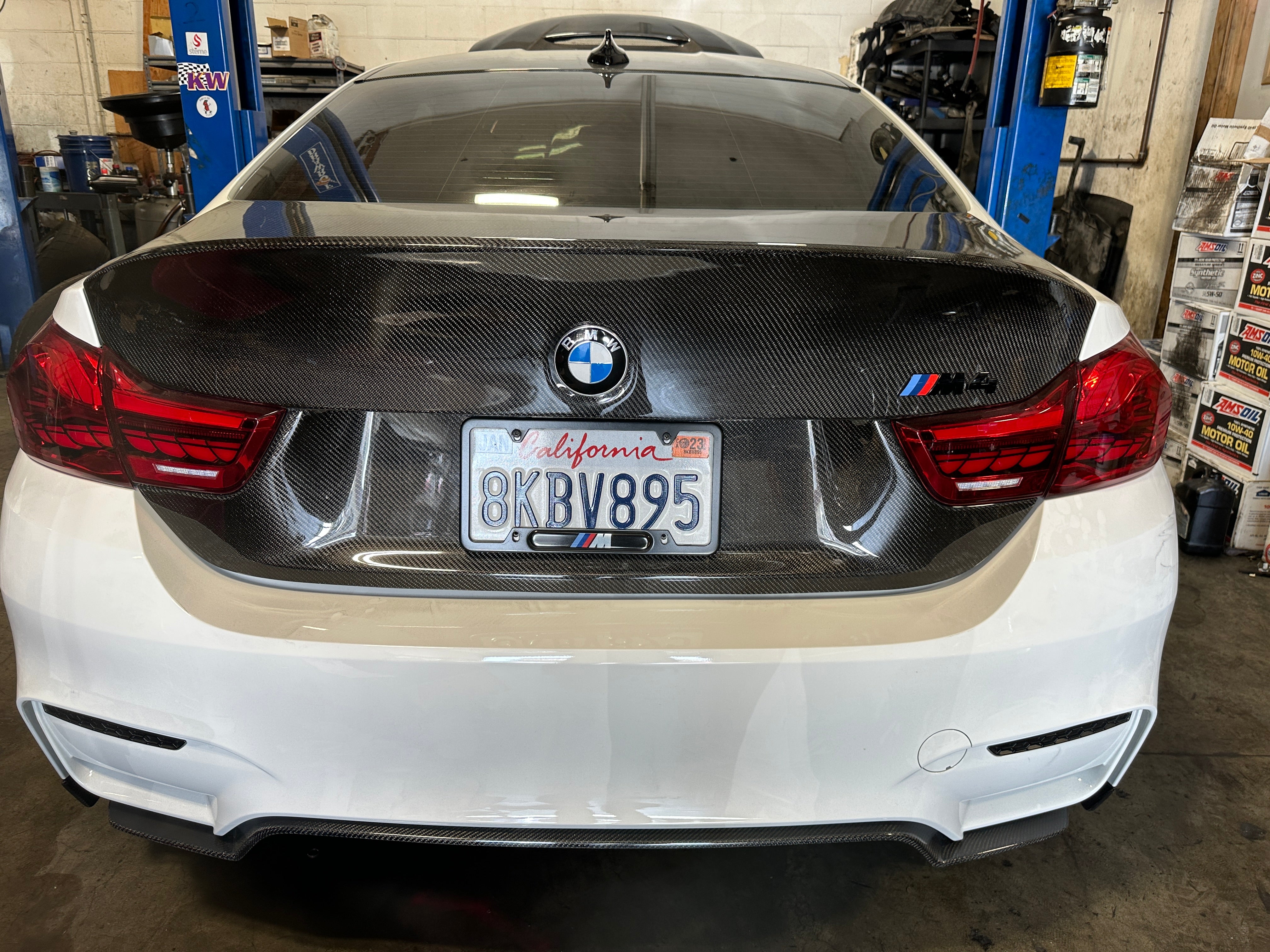 CSL Style Carbon Fiber Rear Trunk - BMW F82 M4