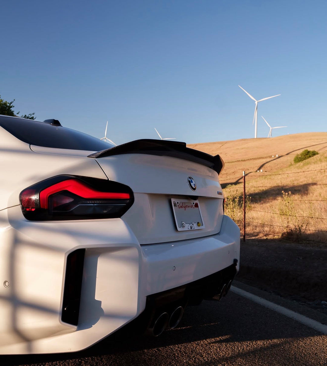 PSM Style Carbon Fiber trunk Spoiler - BMW G87 M2 / G42 2 sERIES