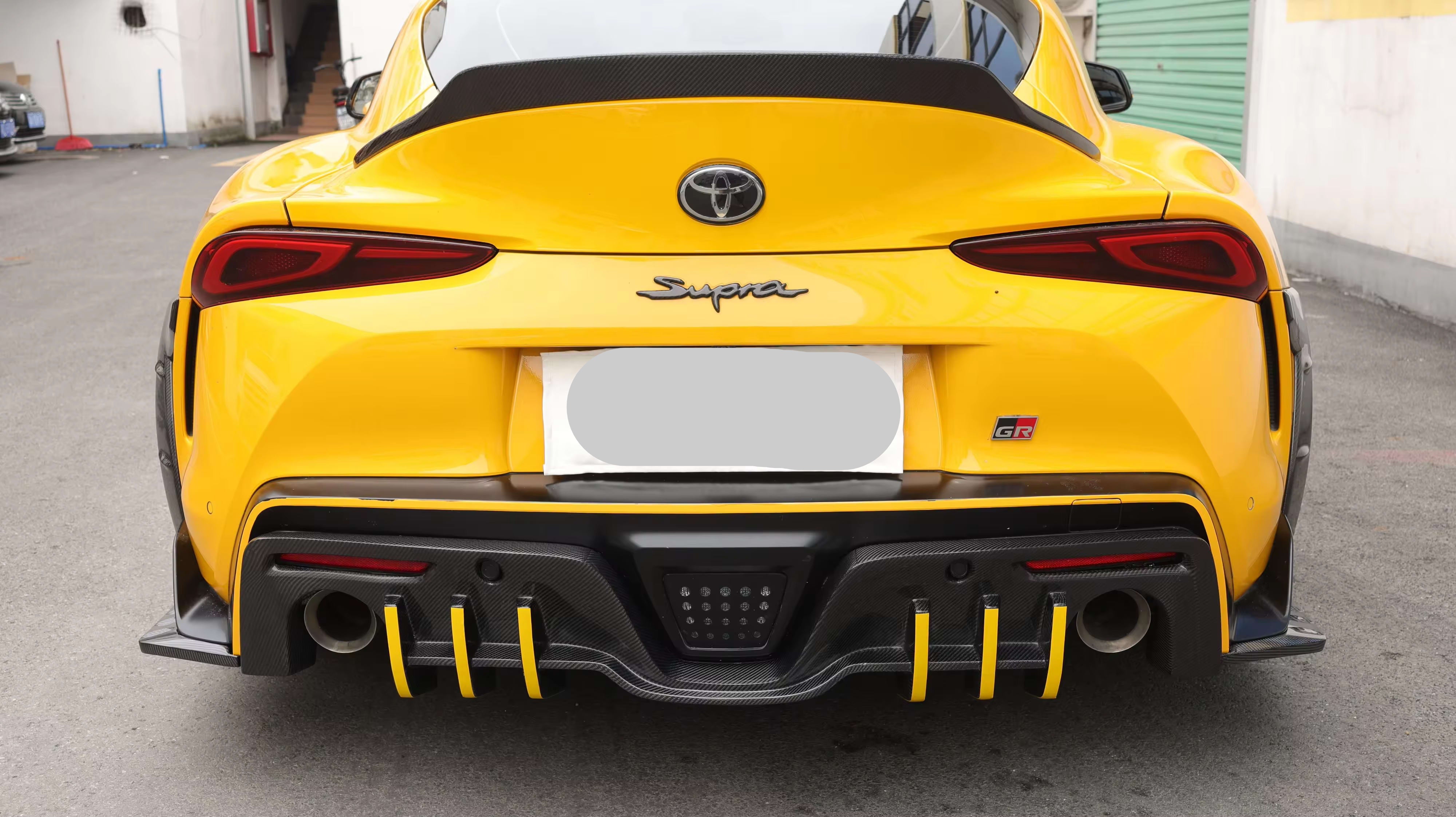 Carbon Fiber TCI Rear Trunk Spoiler -Toyota GR Supra A90 MK5
