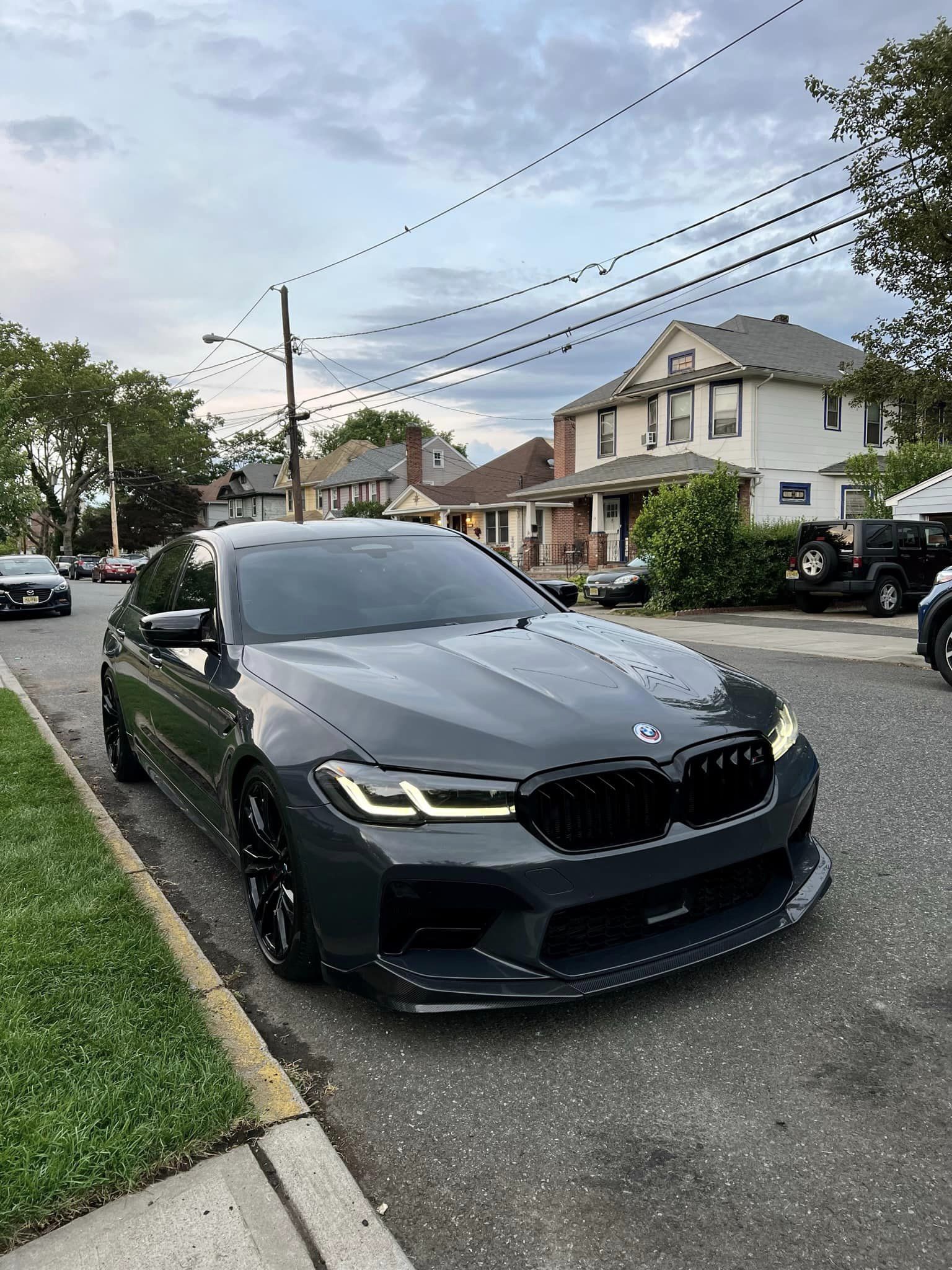 MP Style Carbon Fiber Front Lip - BMW F90 LCI/G30 M5