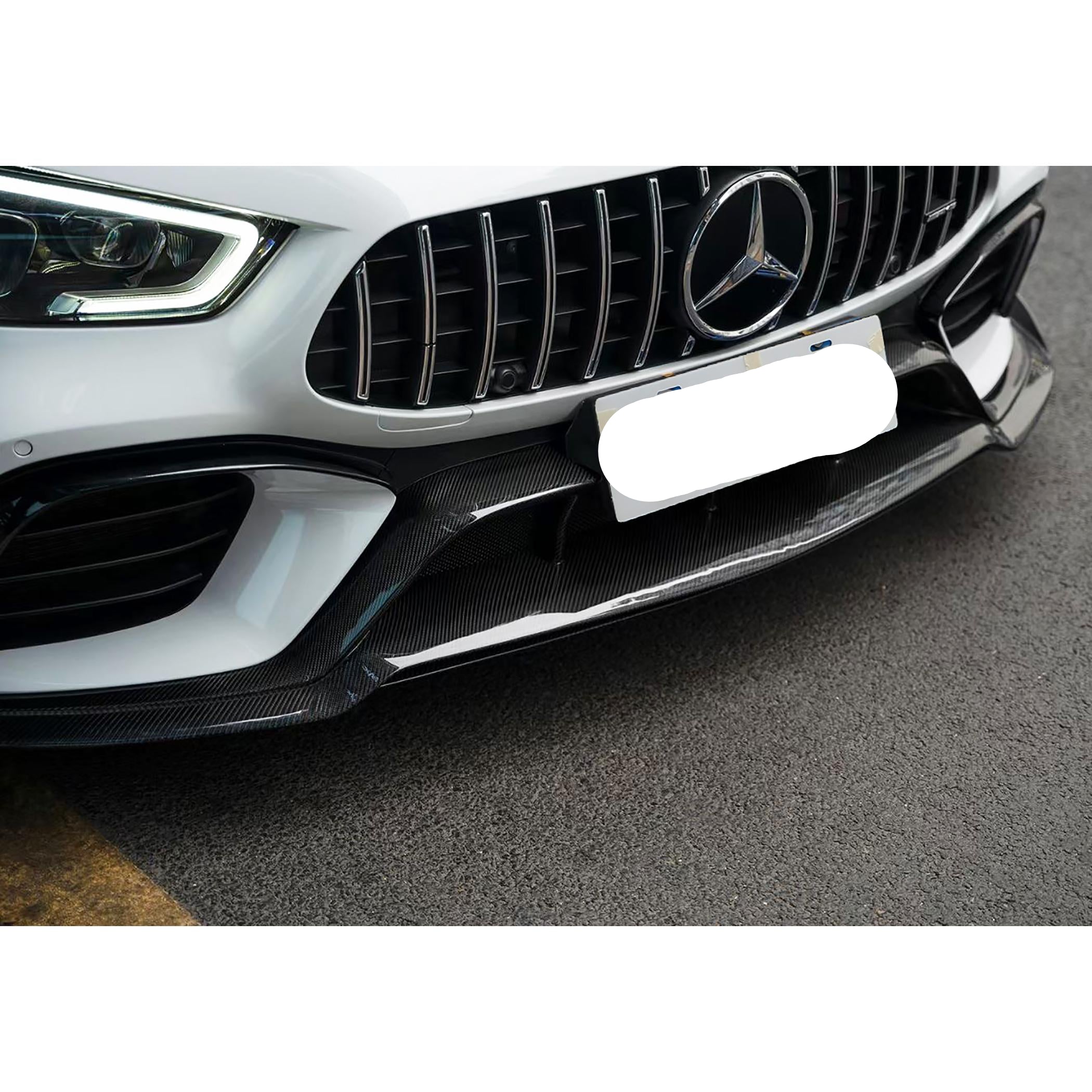 Carbon Fiber Prepreg IMP Style Front Splitter Lip - Mercedes GT63
