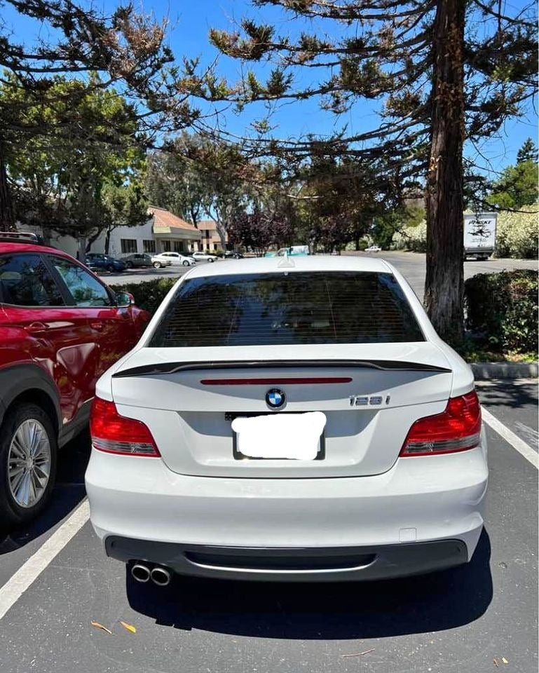 MP Carbon Fiber Spoiler Rear Trunk Spoiler - BMW E82 1-Series