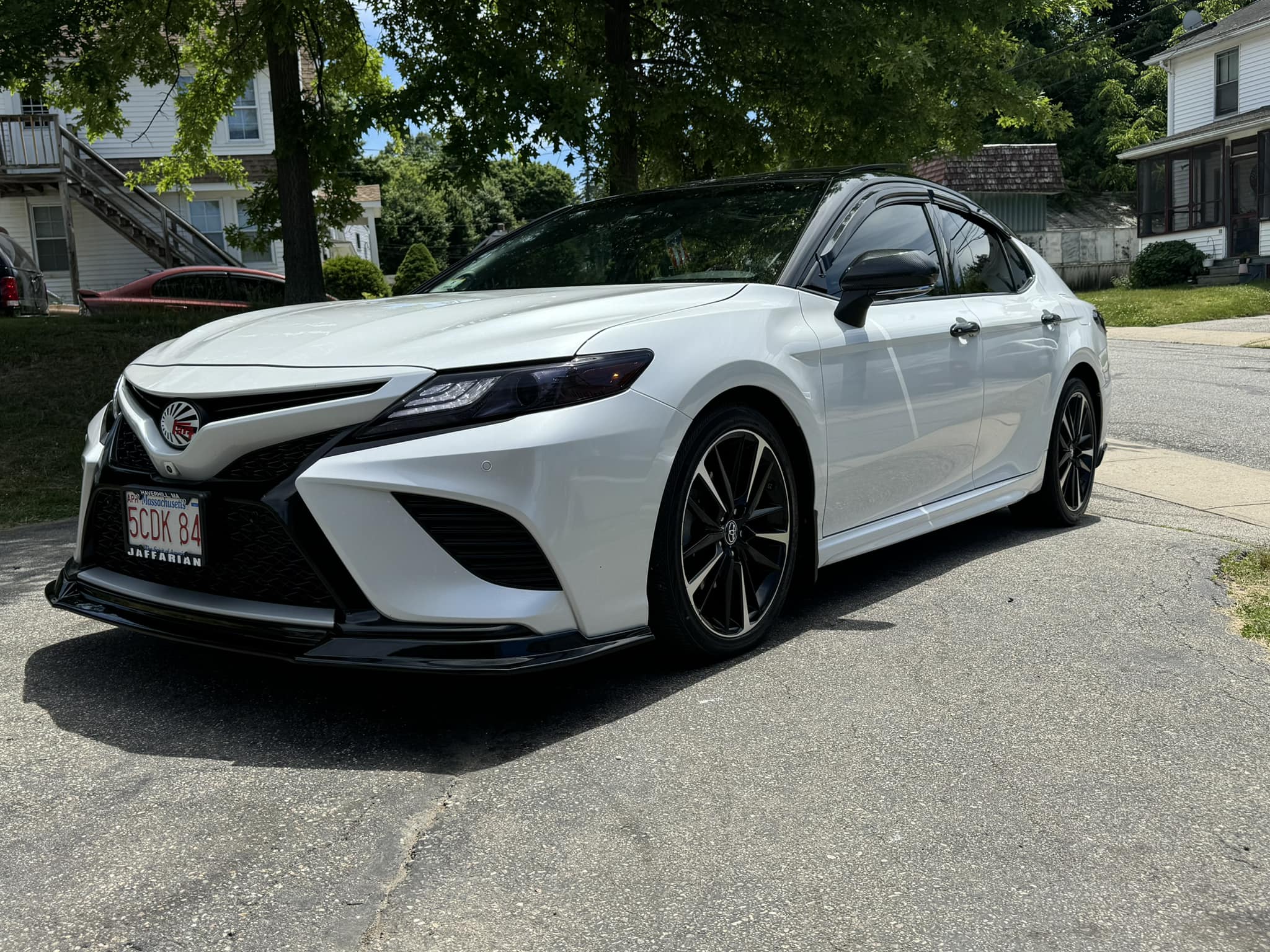 V2 Gloss Black Front Lip - Toyota Camry