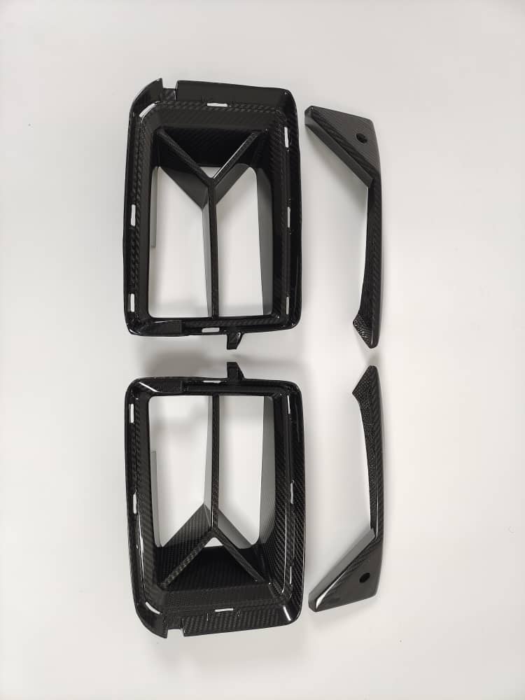 Carbon Fiber C Style Front Bumper Air Vent - BMW M2 G87 2023+