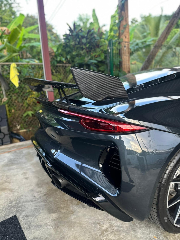 Emira Rear Spoiler Dry Carbon Fiber MT Style Rear Spoiler Wing - Lotus Emira 2022-2024