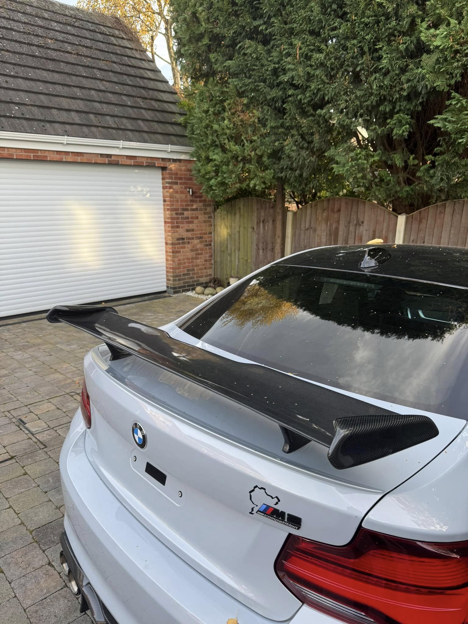 Carbon Fiber MP Rear Trunk Wing - BMW F87 M2