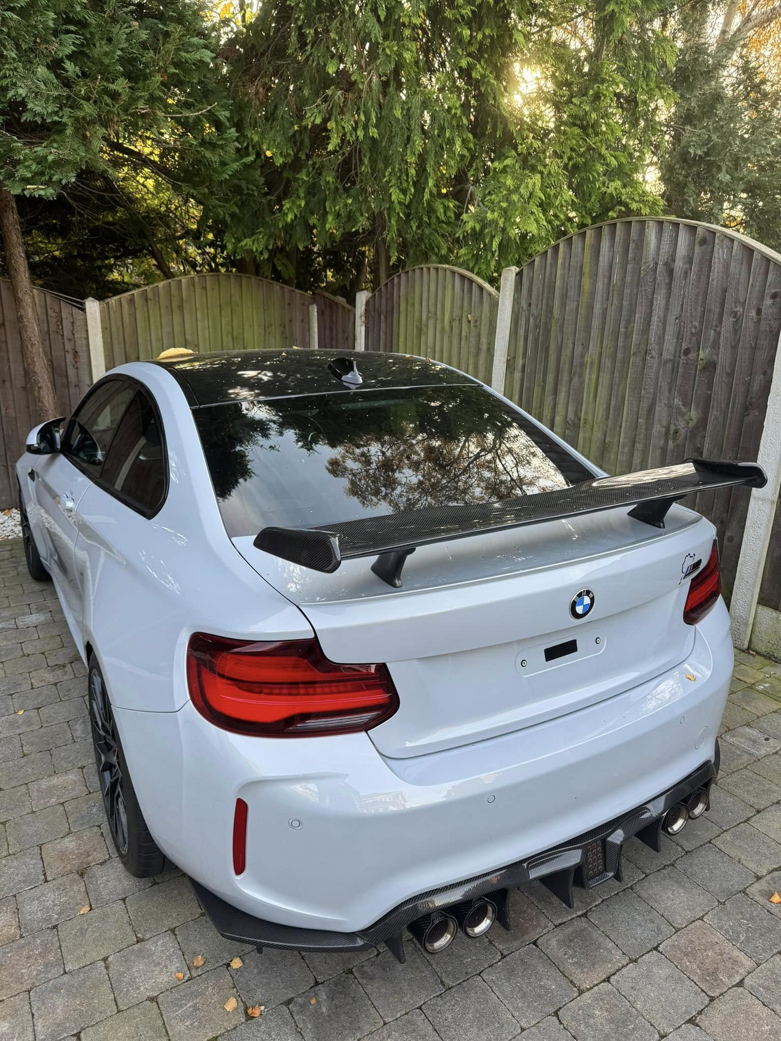 Carbon Fiber MP Rear Trunk Wing - BMW F87 M2