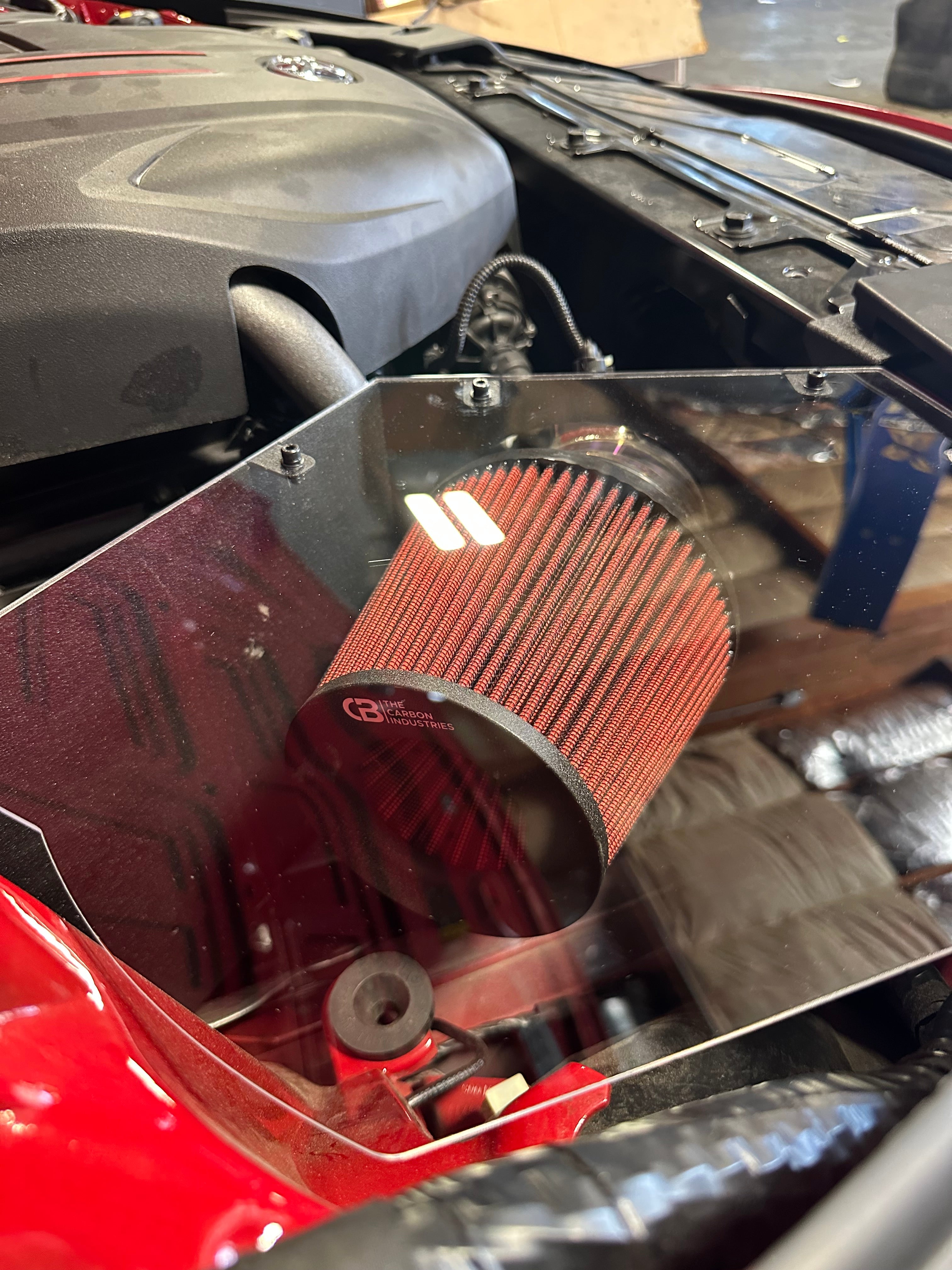 4'' Titanium High Flow Air Intake System - Toyota Supra A90 BMW Z4 B58 3.0L