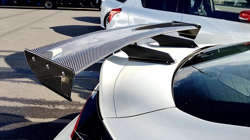Carbon Fiber GT Style Rear Wing -  TOYOTA GR86 Subaru BRZ ZN8 ZD8