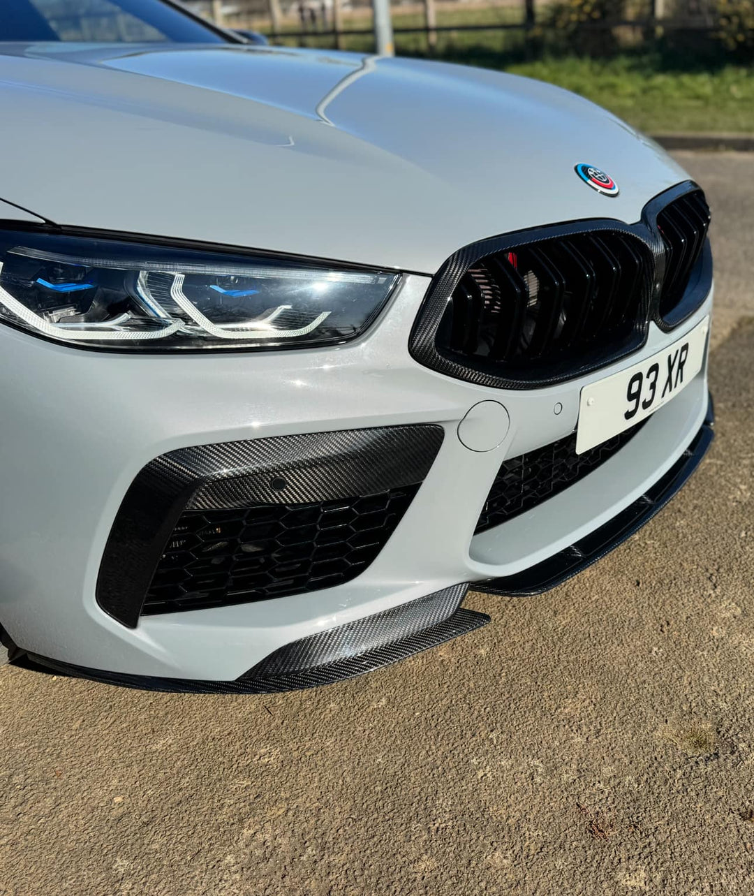 MP Style Carbon Fiber Front Splitters - BMW F91/F92/F93 M8