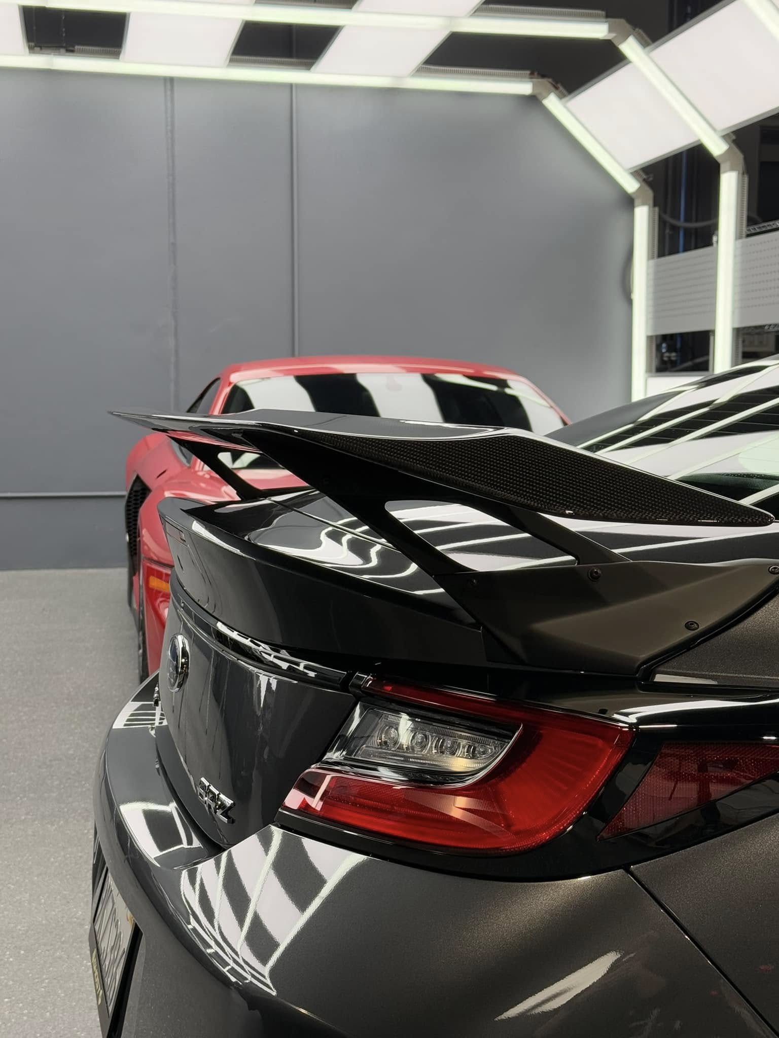 Carbon Fiber V Style Rear Wing - Subaru BRZ ZD8 / Toyota GR86 ZN8