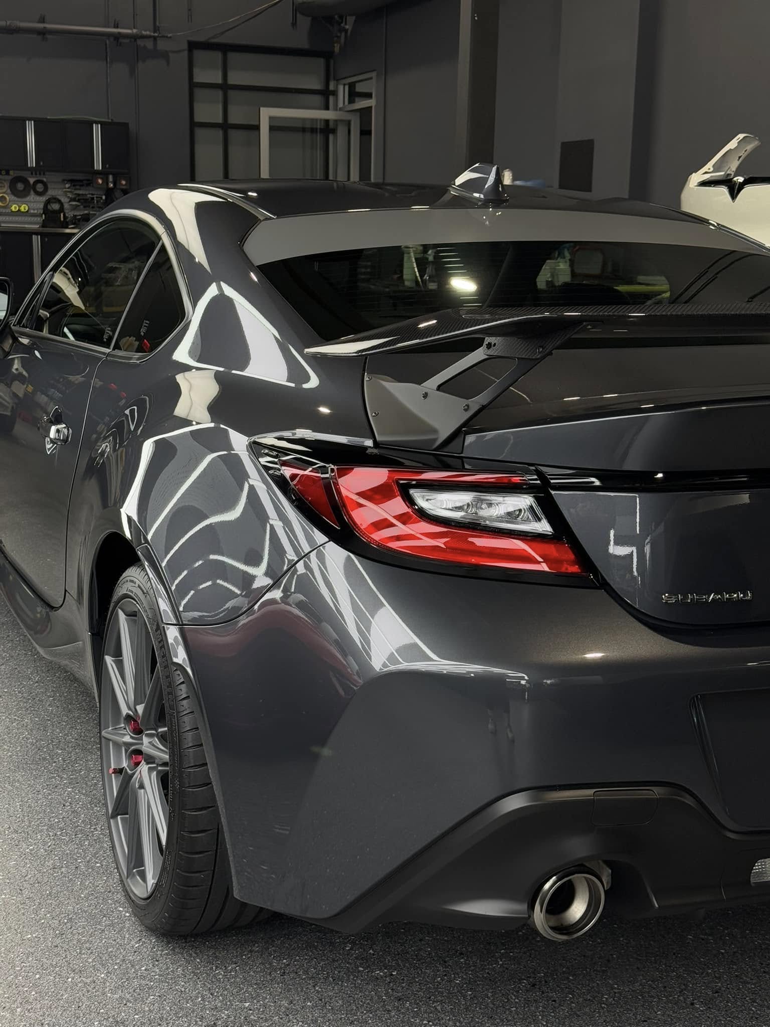 Carbon Fiber V Style Rear Wing - Subaru BRZ ZD8 / Toyota GR86 ZN8