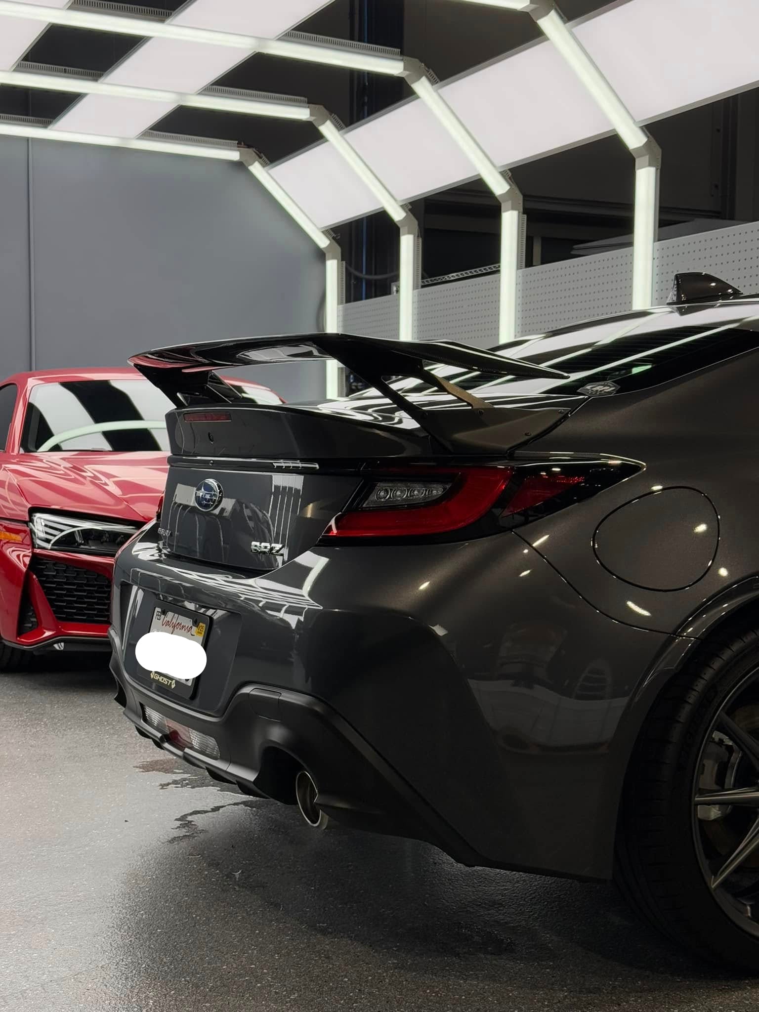 Carbon Fiber V Style Rear Wing - Subaru BRZ ZD8 / Toyota GR86 ZN8