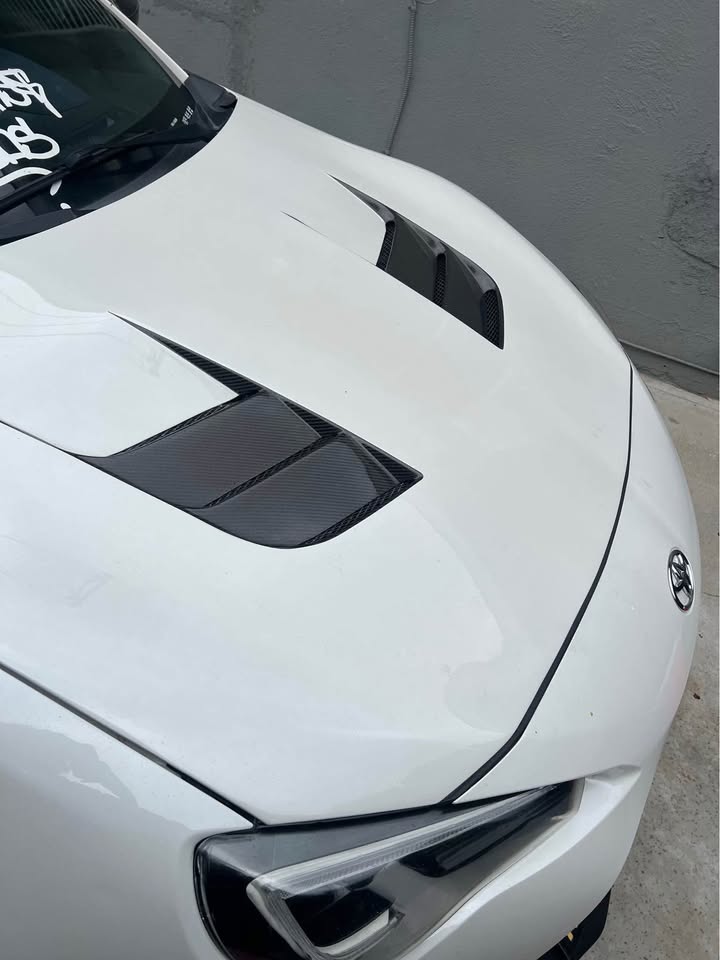 Carbon Fiber Vented Front Engine Hood V1 - Scion FRS / Subaru BRZ
